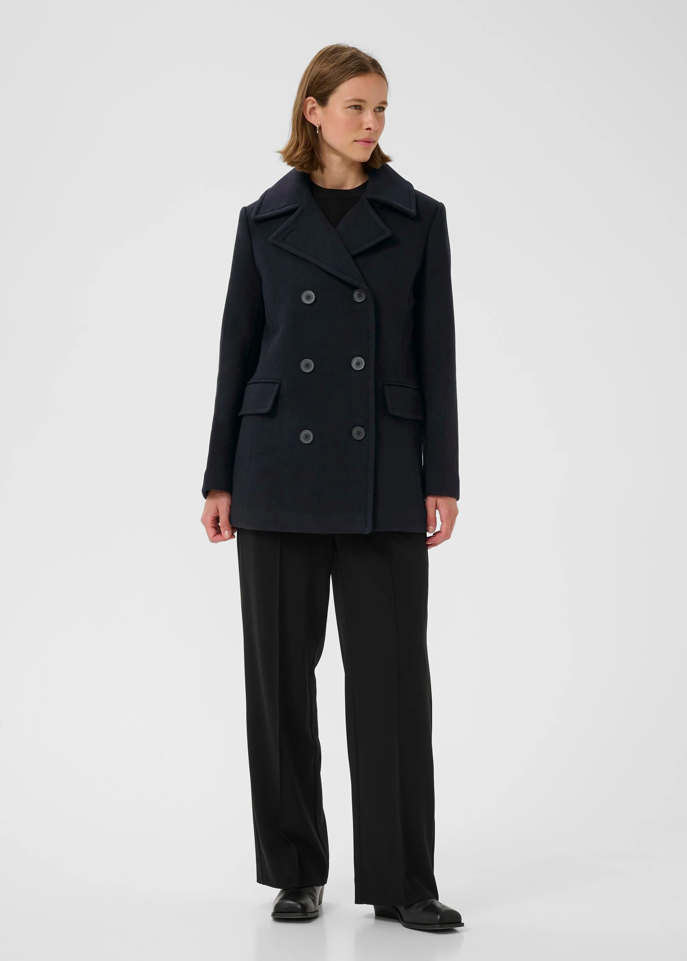 InWear Perry sailor coat Black - Image 3