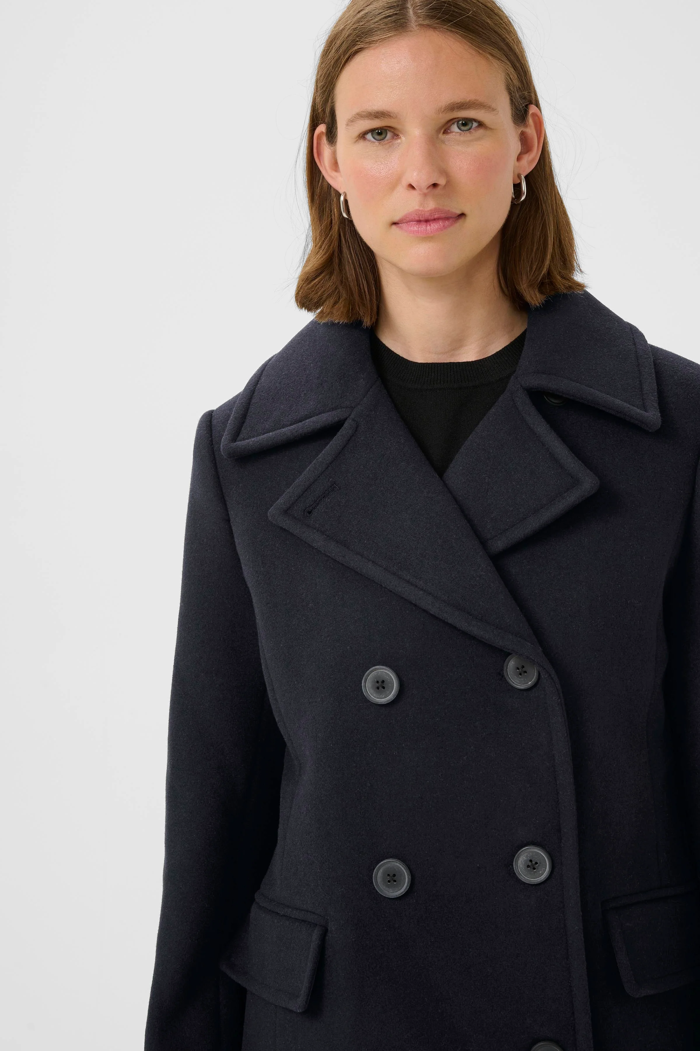 InWear Perry sailor coat Black - Image 4