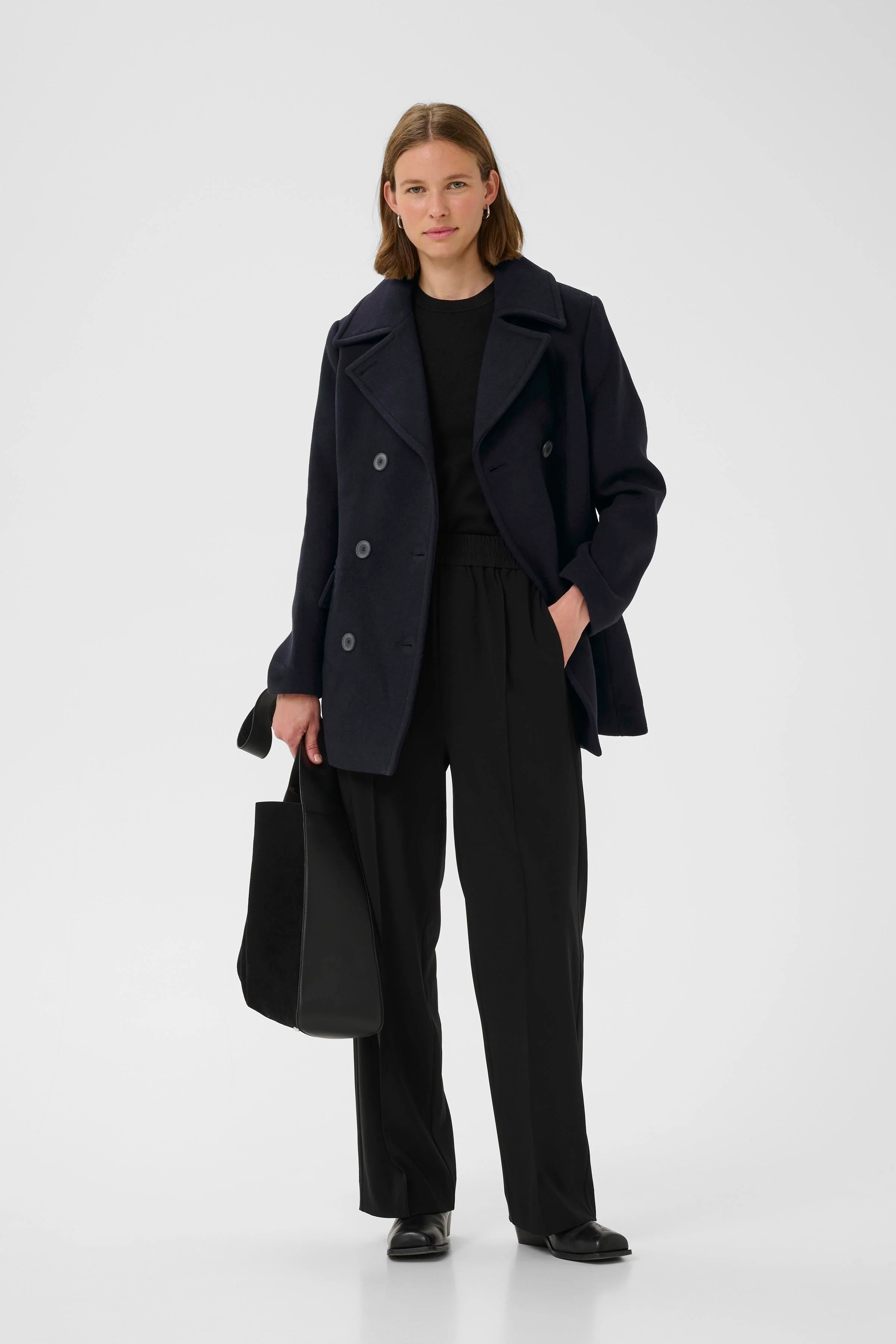 InWear Perry sailor coat Black - Image 5