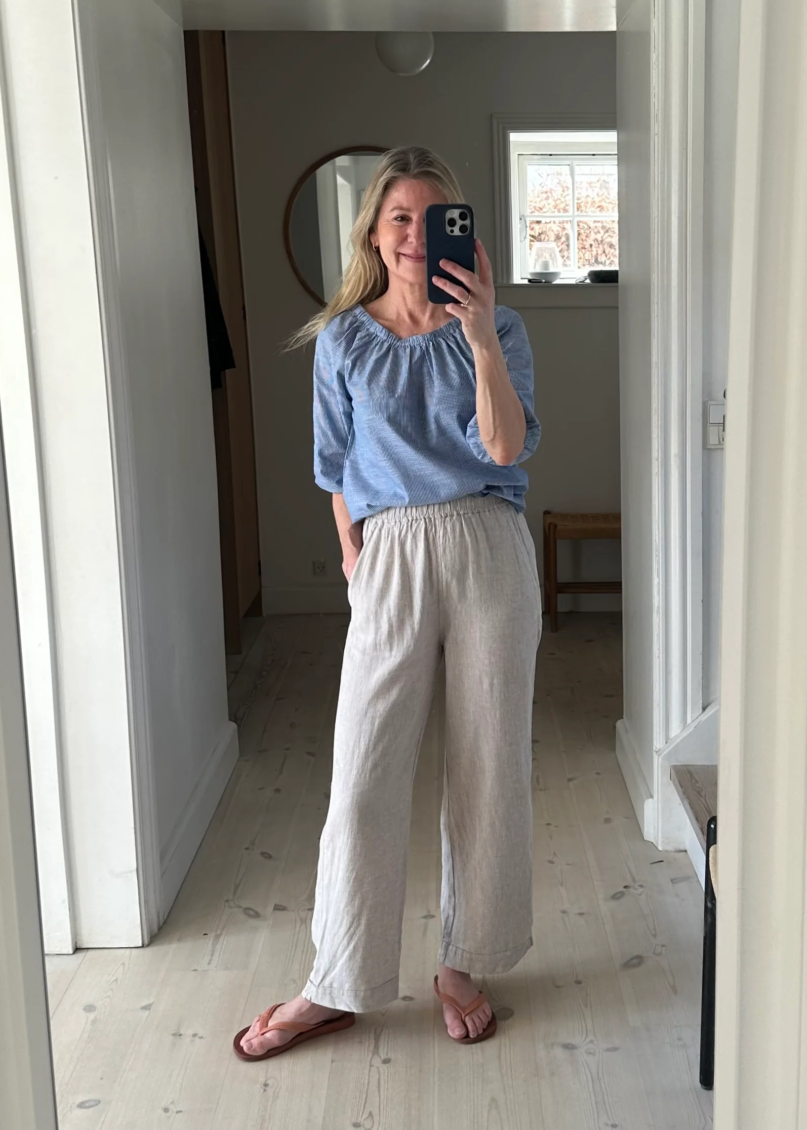 Inwear RimoneIW culotte pants Haze Melange - Image 4