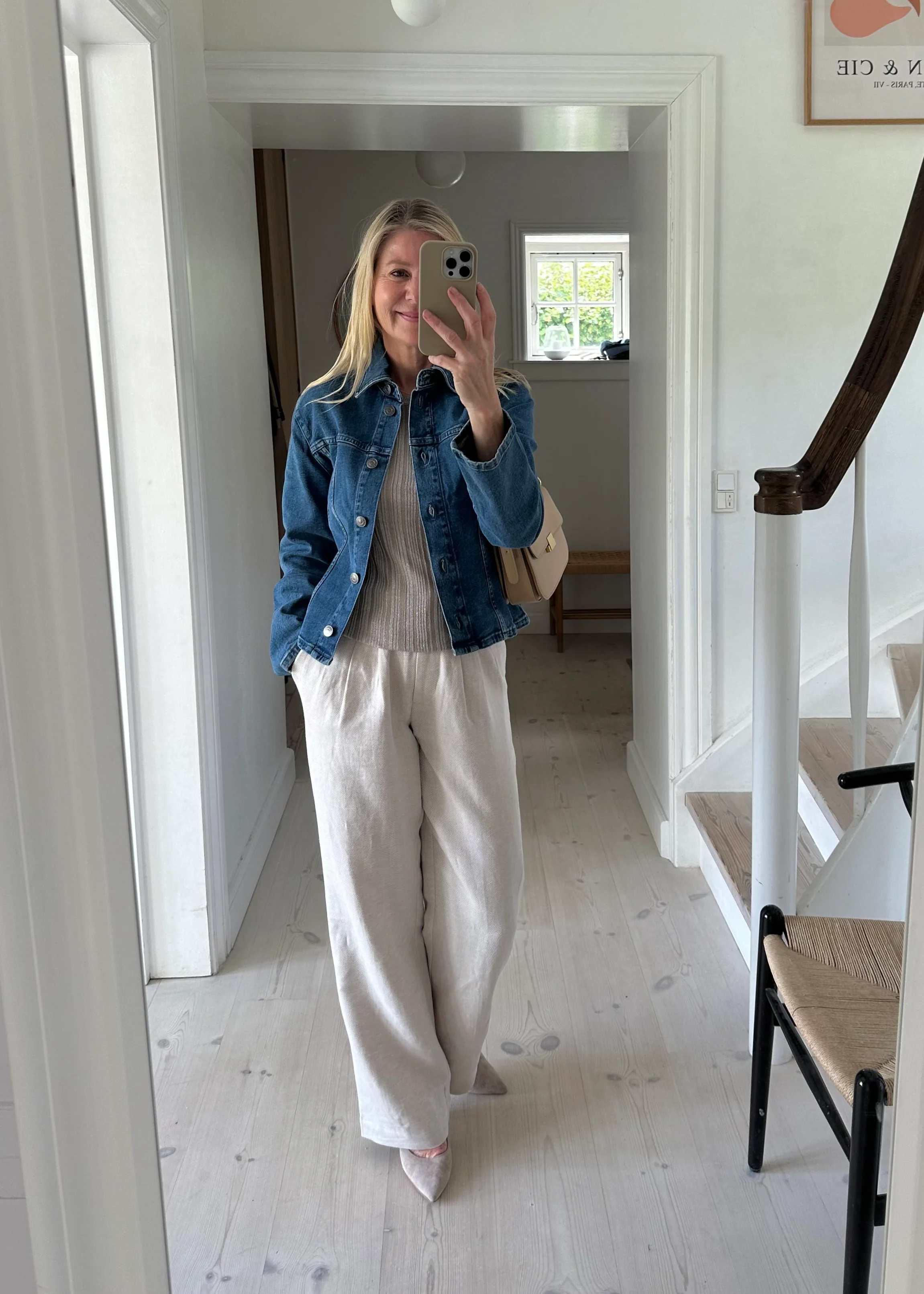 Modström IsoldeMD solid jacket Distressed Blue - Image 4