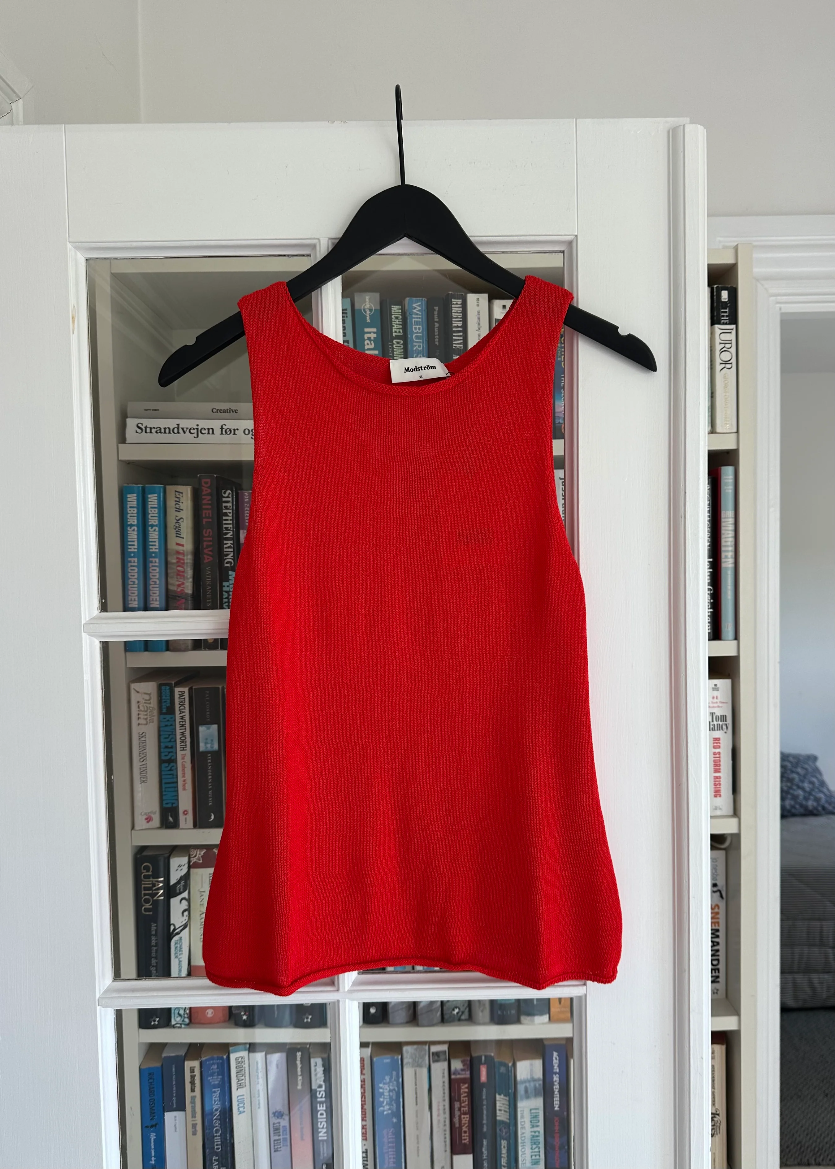 Modström IvonneMD tank top Fire Red - Image 4