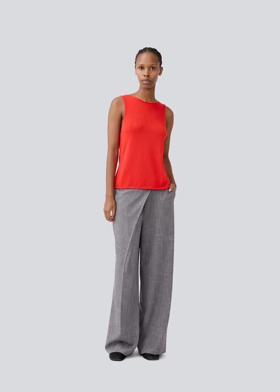 Modström IvonneMD tank top Fire Red - Image 6