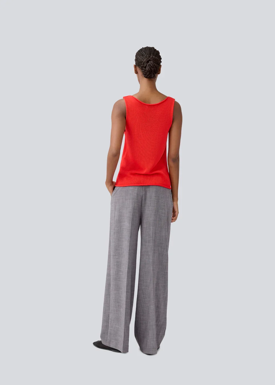 Modström IvonneMD tank top Fire Red - Image 7