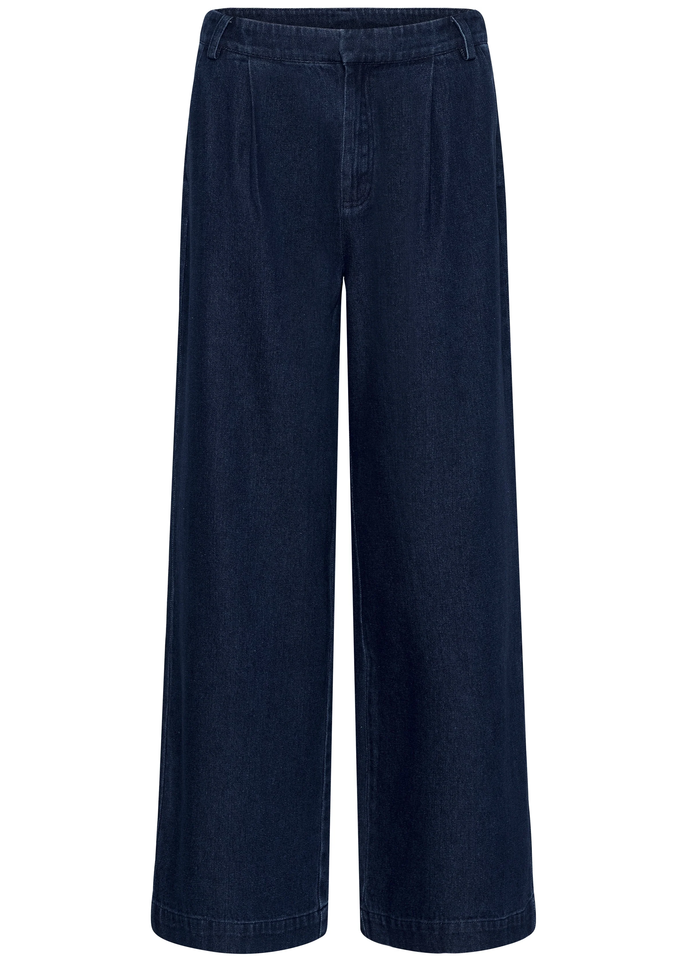 Saint Tropez JaclynSZ Pants Dark Blue Denim - Image 4