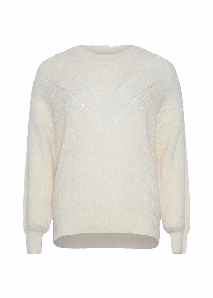 Noella Janice Knit Off White - Image 4