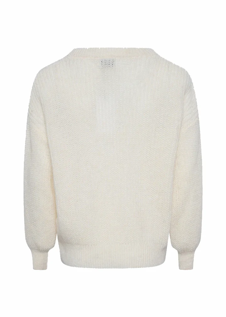 Noella Janice Knit Off White - Image 5