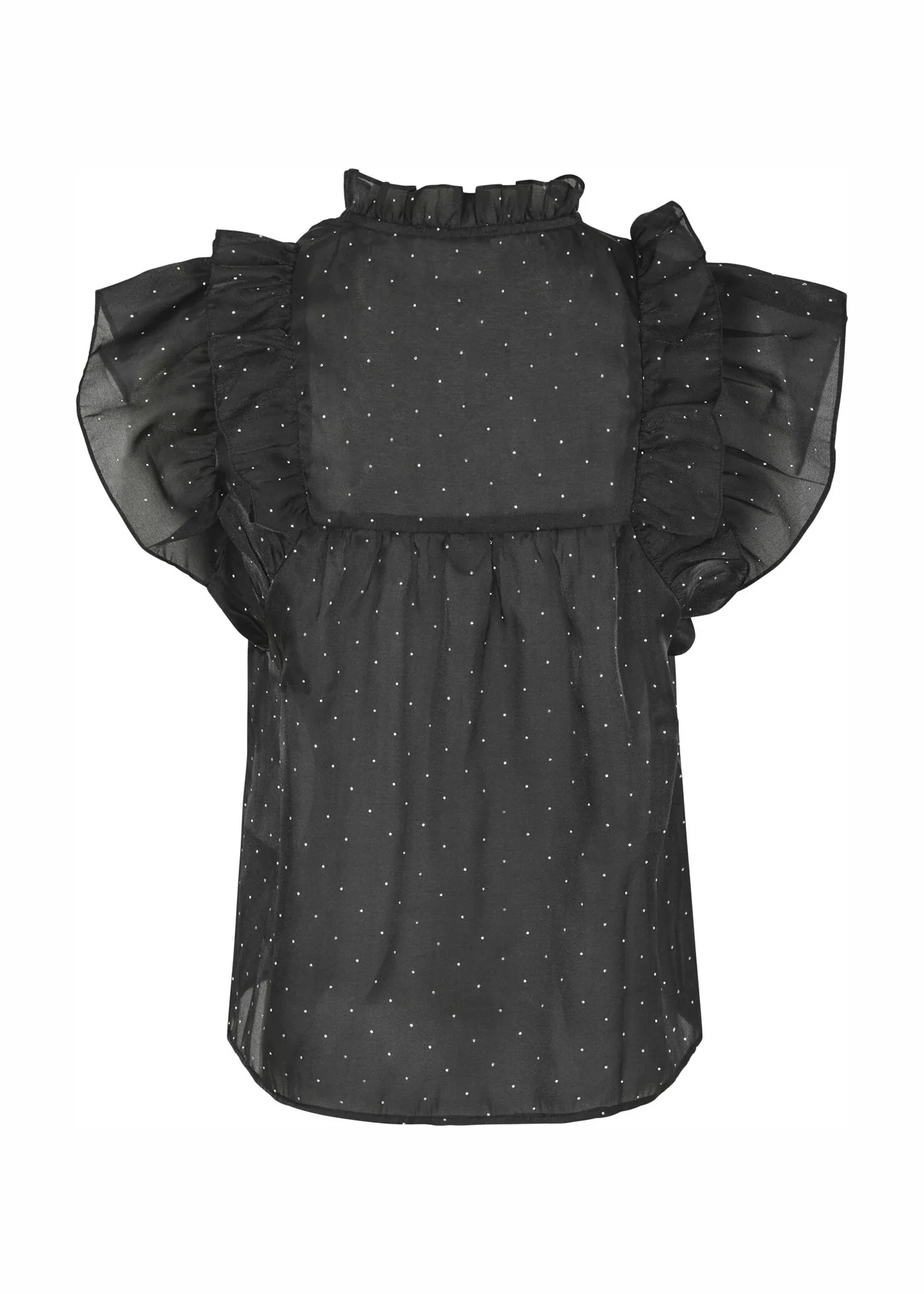 Neo Noir Jayla Bedazzled Top Black - Image 6