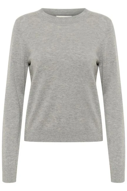 Part Two JaylynPW Pullover Grey Melange - Image 3