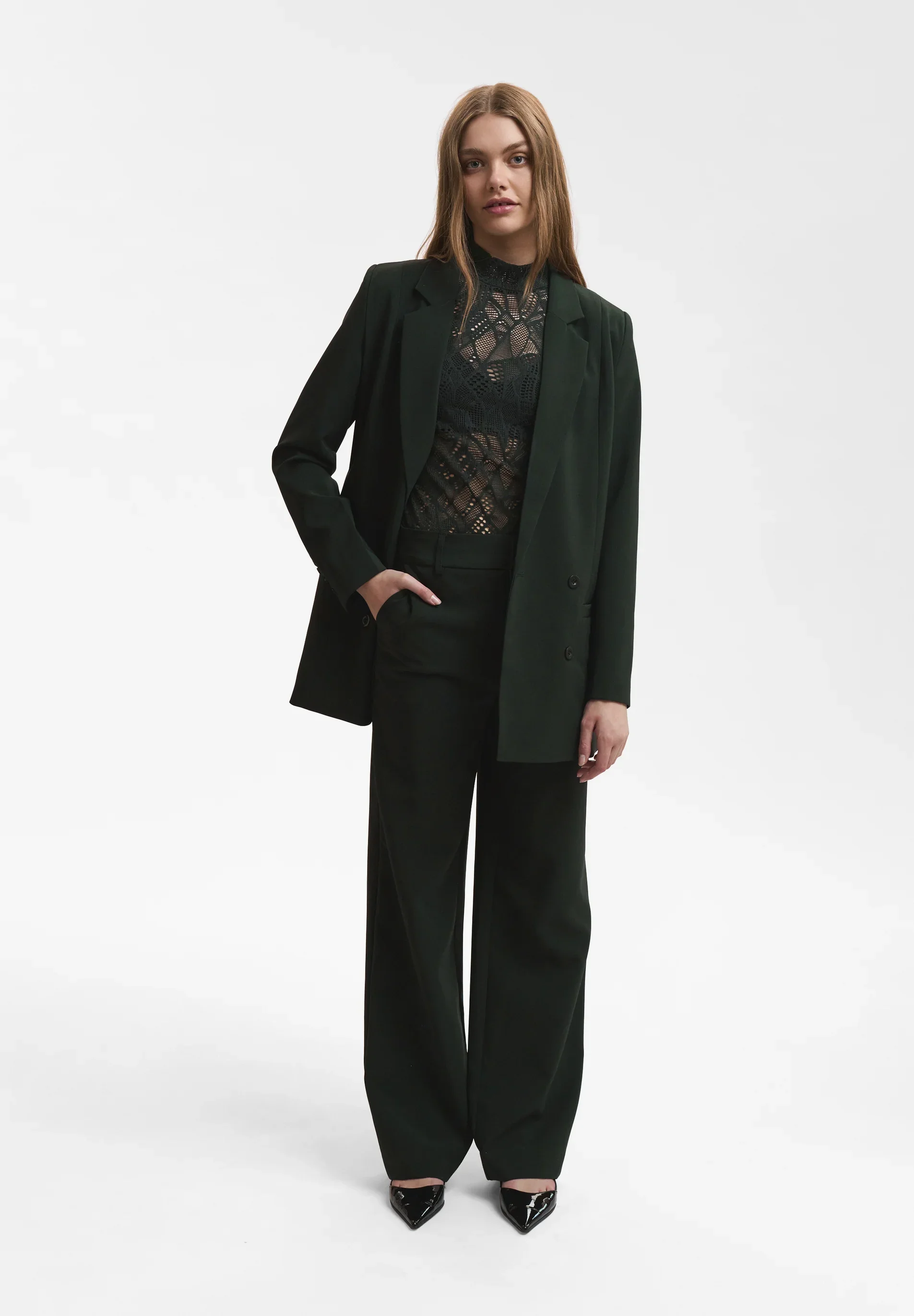 Gestuz JoelleGZ MW pants jet set (mørkegrønne) - Image 3