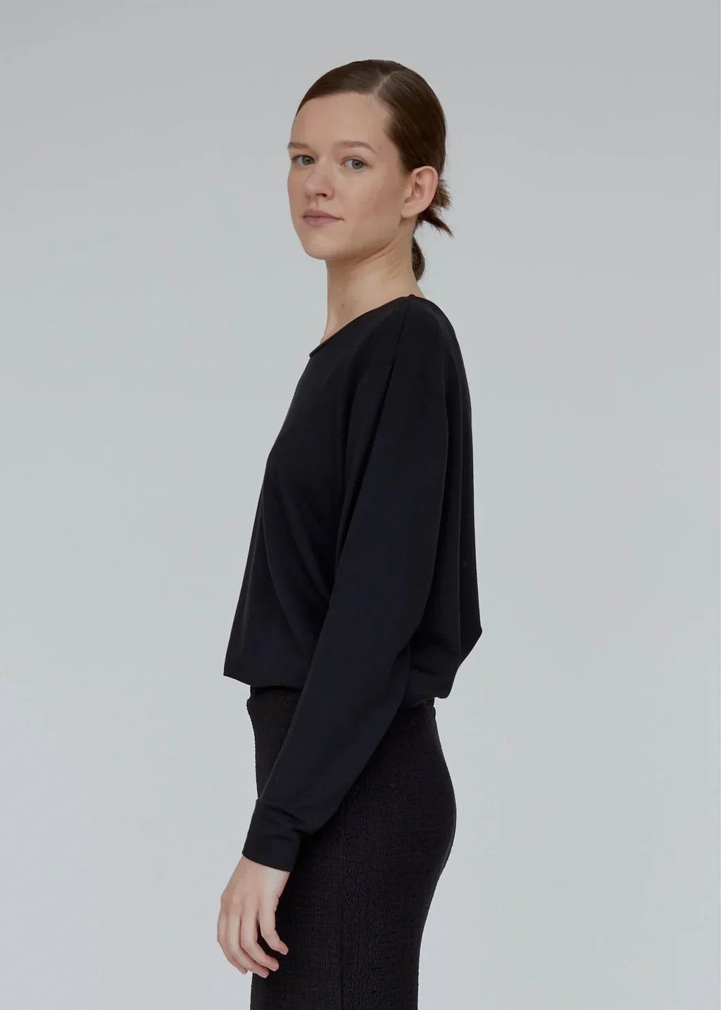 Basic Apparel Joline LS Tee Black - Image 5