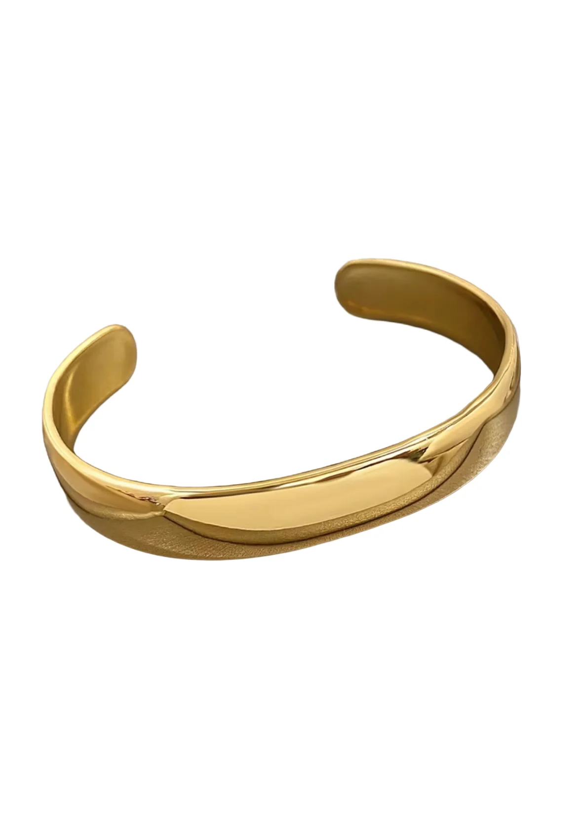 Plissé Copenhagen Jozelle bangle Gold - Image 4
