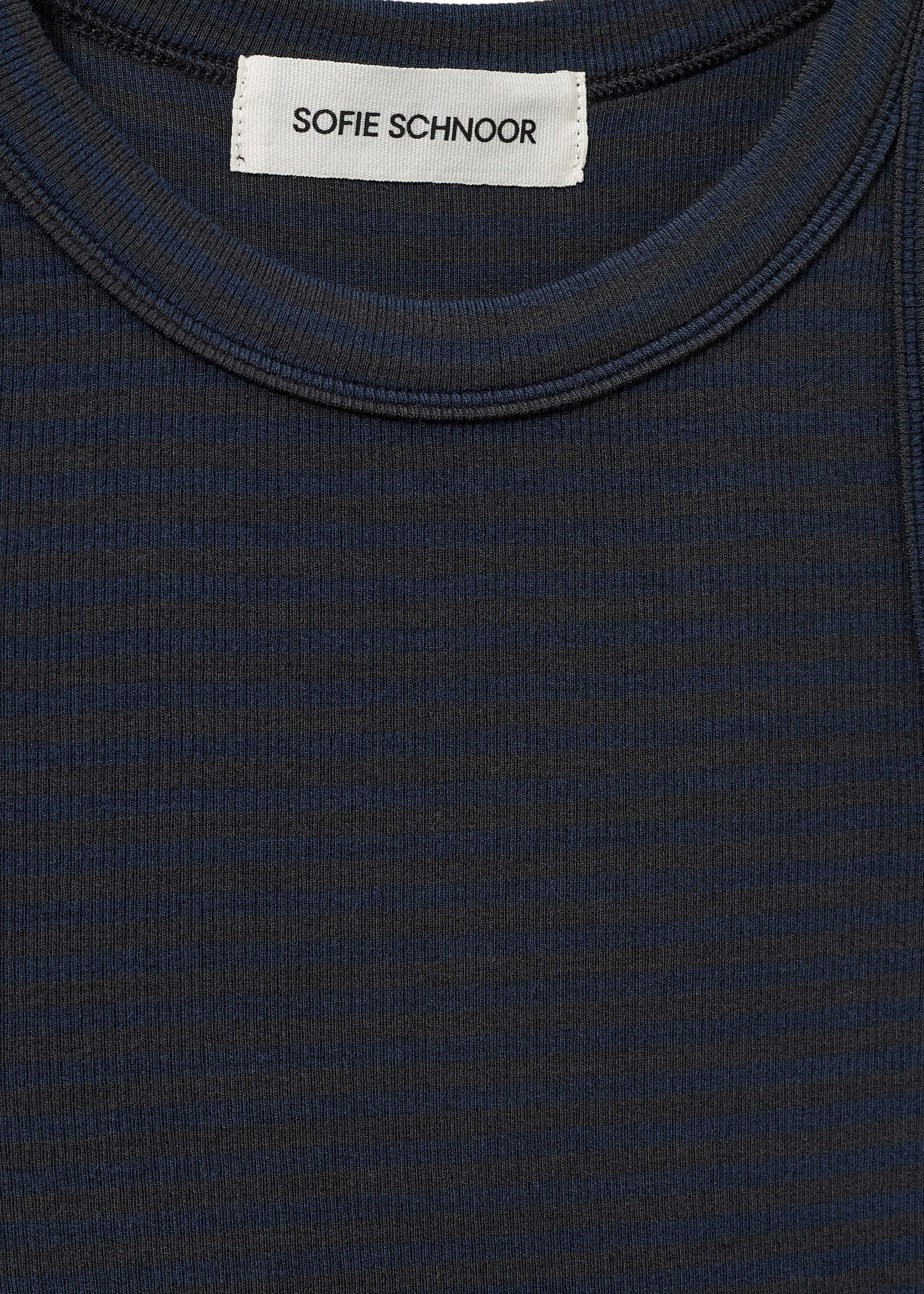 Sofie Schnor Jullie Stripe top Navy Black - Image 5