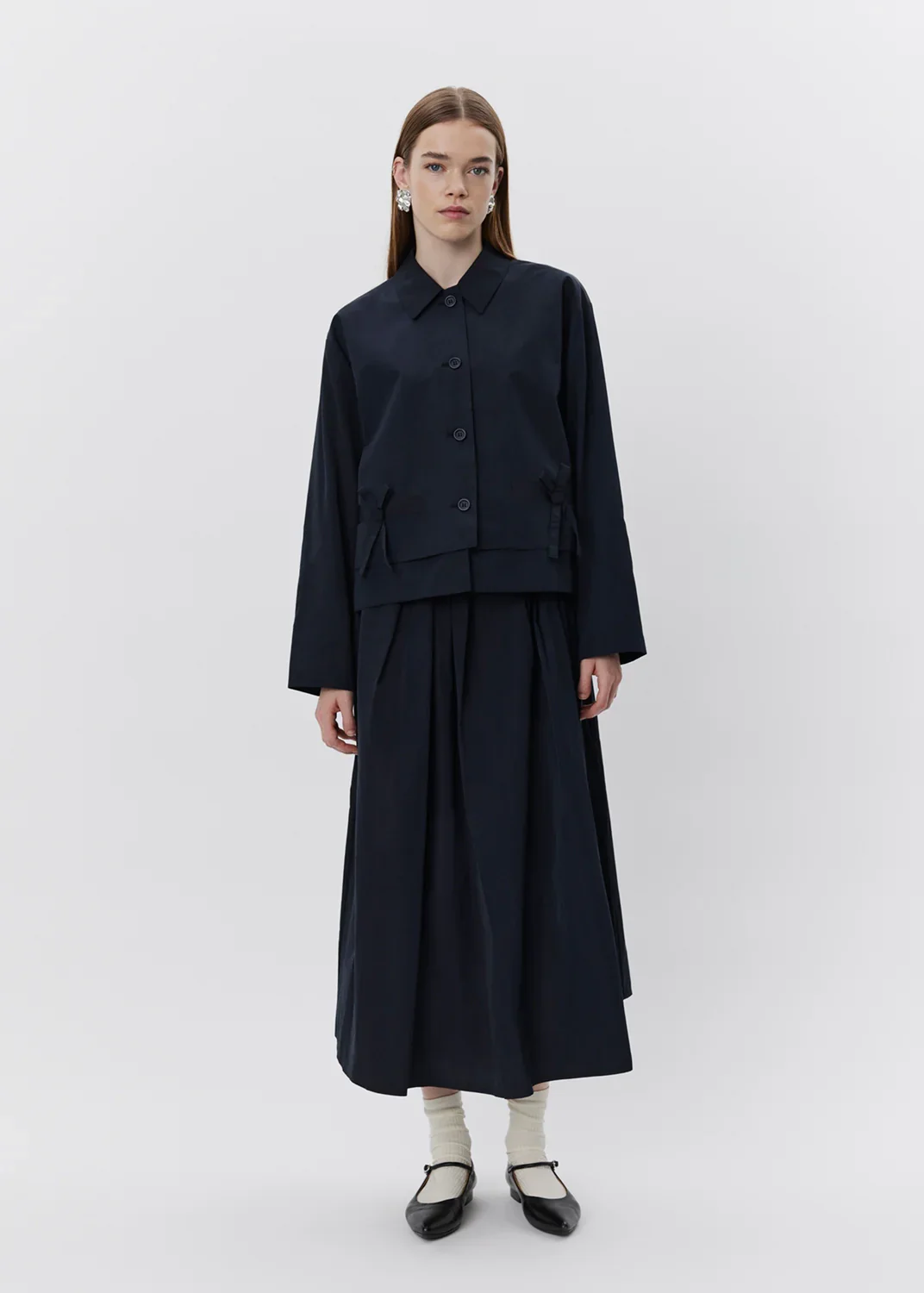 Sofie Schnoor S251177 Junesw skirt navy - Image 4