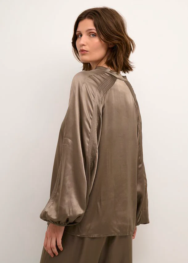 Karen by Simonsen JustyKB Blouse Walnut - Image 4