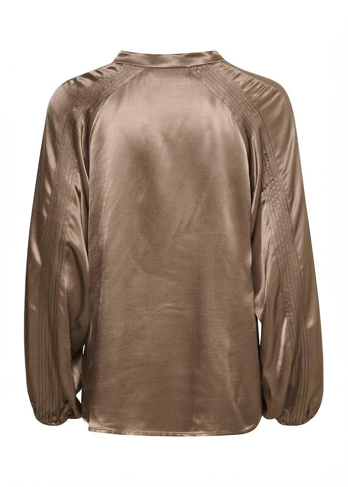 Karen by Simonsen JustyKB Blouse Walnut - Image 7