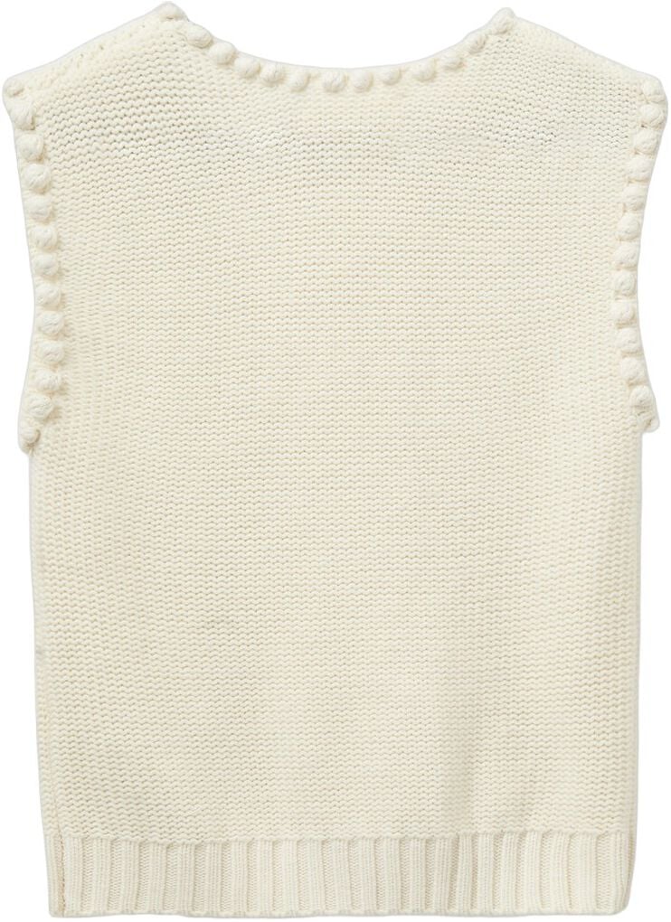 Sofie Schnoor KamelaSW Vest off-white - Image 5