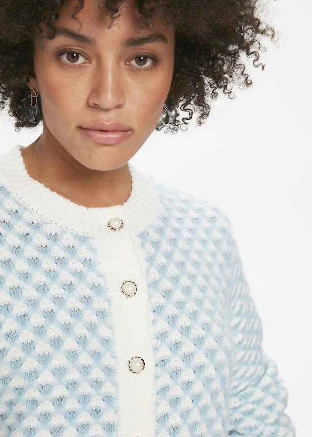 Karen by Simonsen CattieKB Cardigan Egret - Image 3