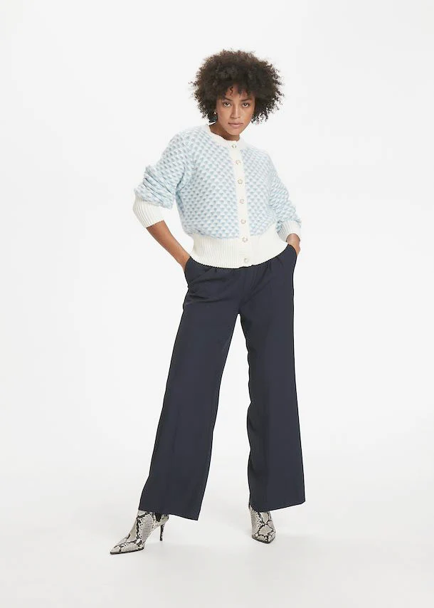 Karen by Simonsen CattieKB Cardigan Egret - Image 5