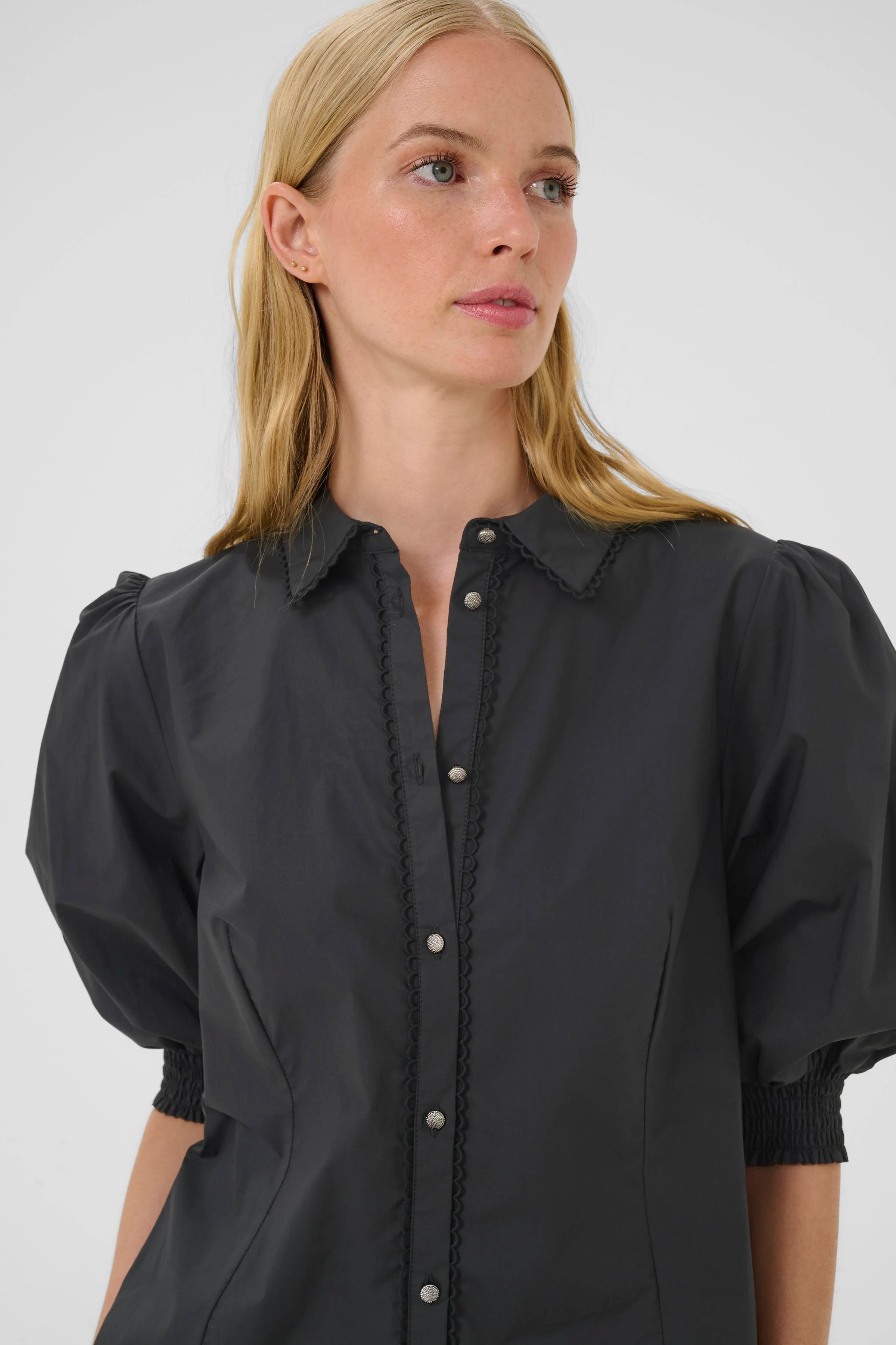 Karen By Simonsen ChillyKB blouse Meteorite (sort) - Image 6