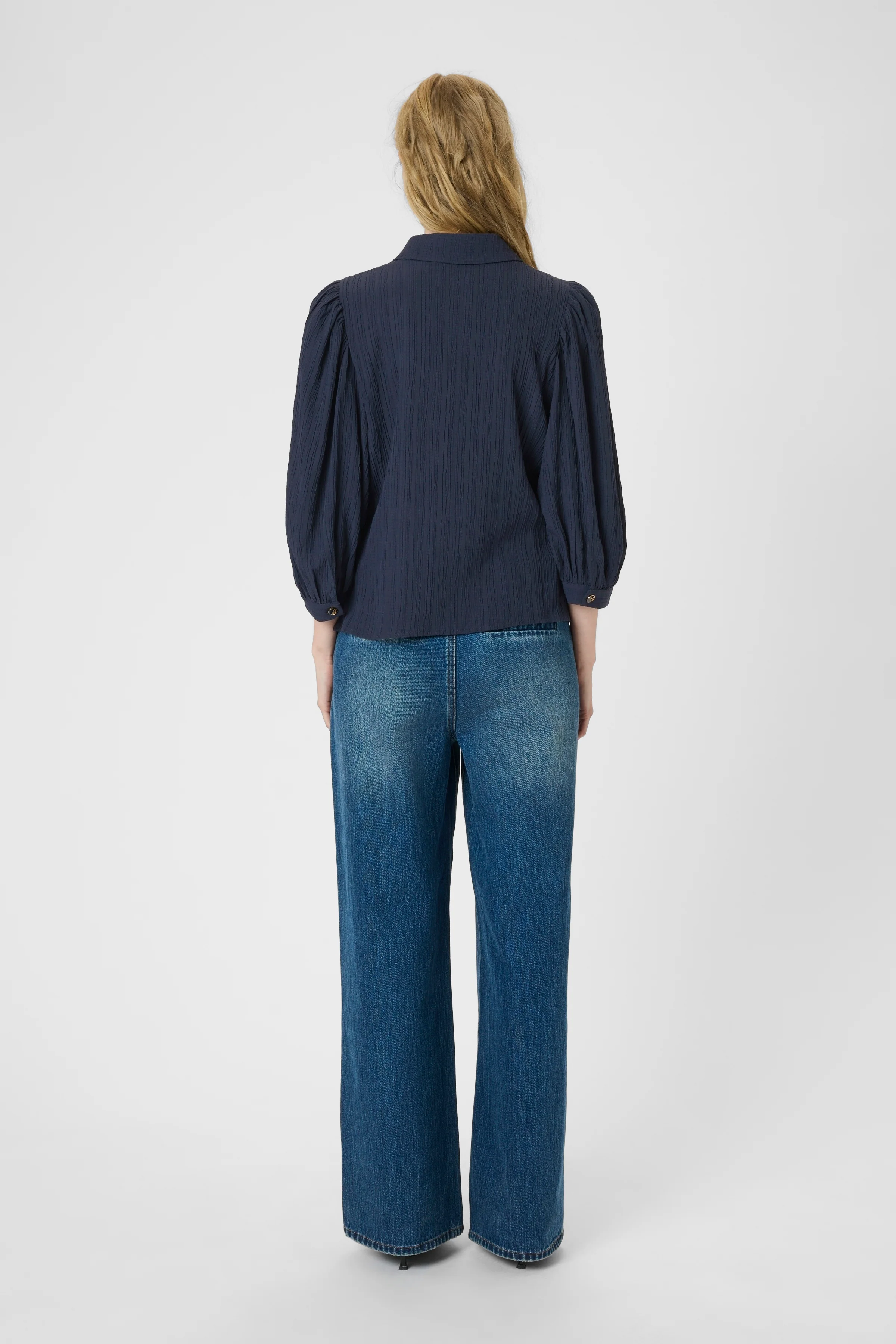 Karen by Simonsen FrostyKB Blouse navy - Image 4