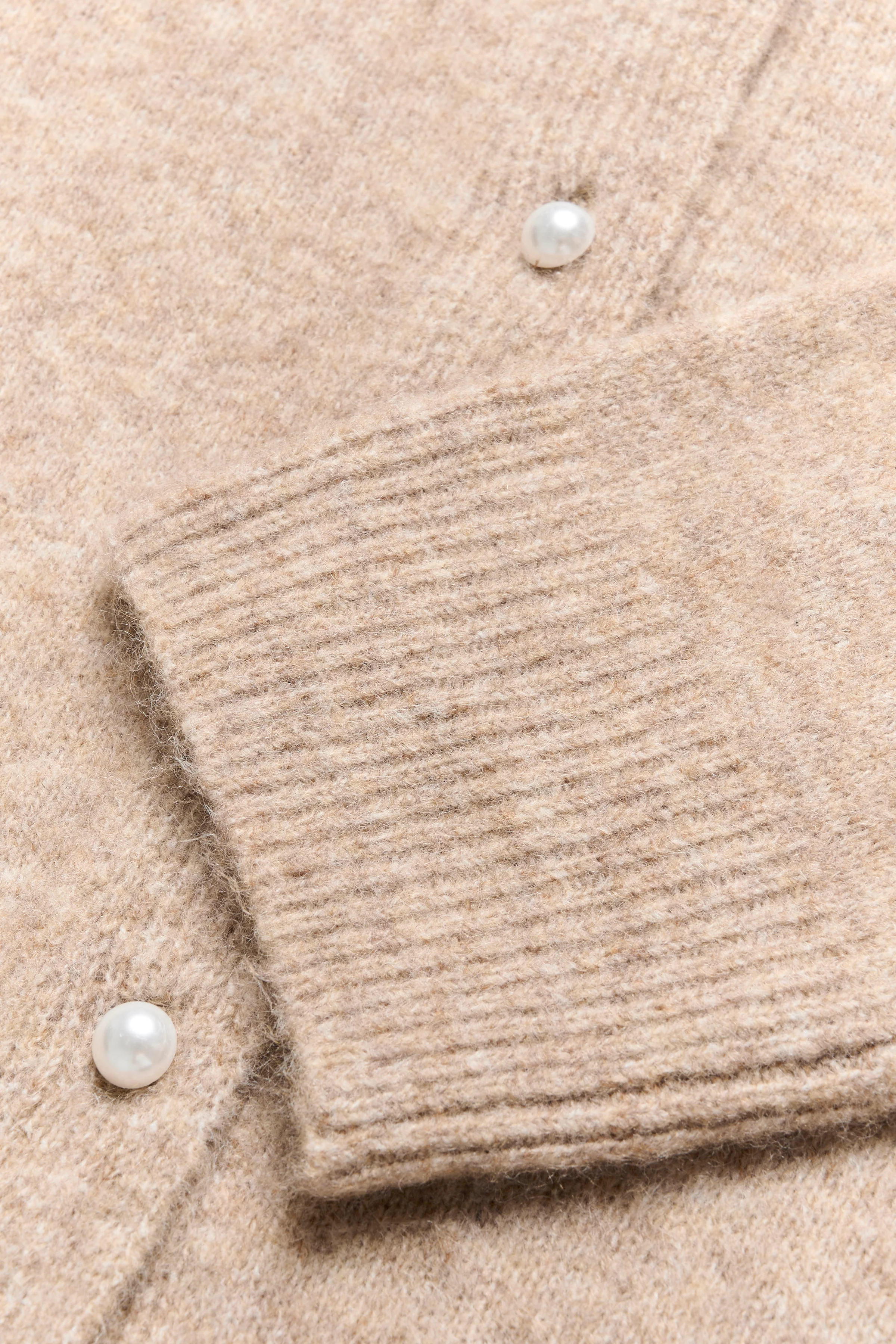 Karen by Simonsen KBNoabelle Plain Cardigan walnut - Image 3