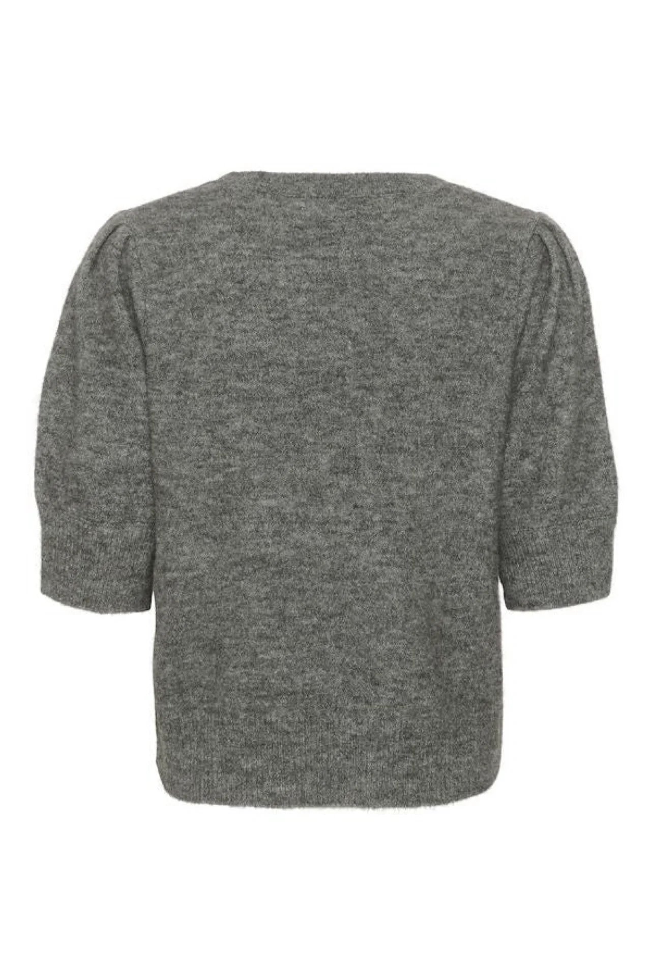 Karen by Simonsen KBNoabelle Plain Pullover Opal Gray Melange - Image 3