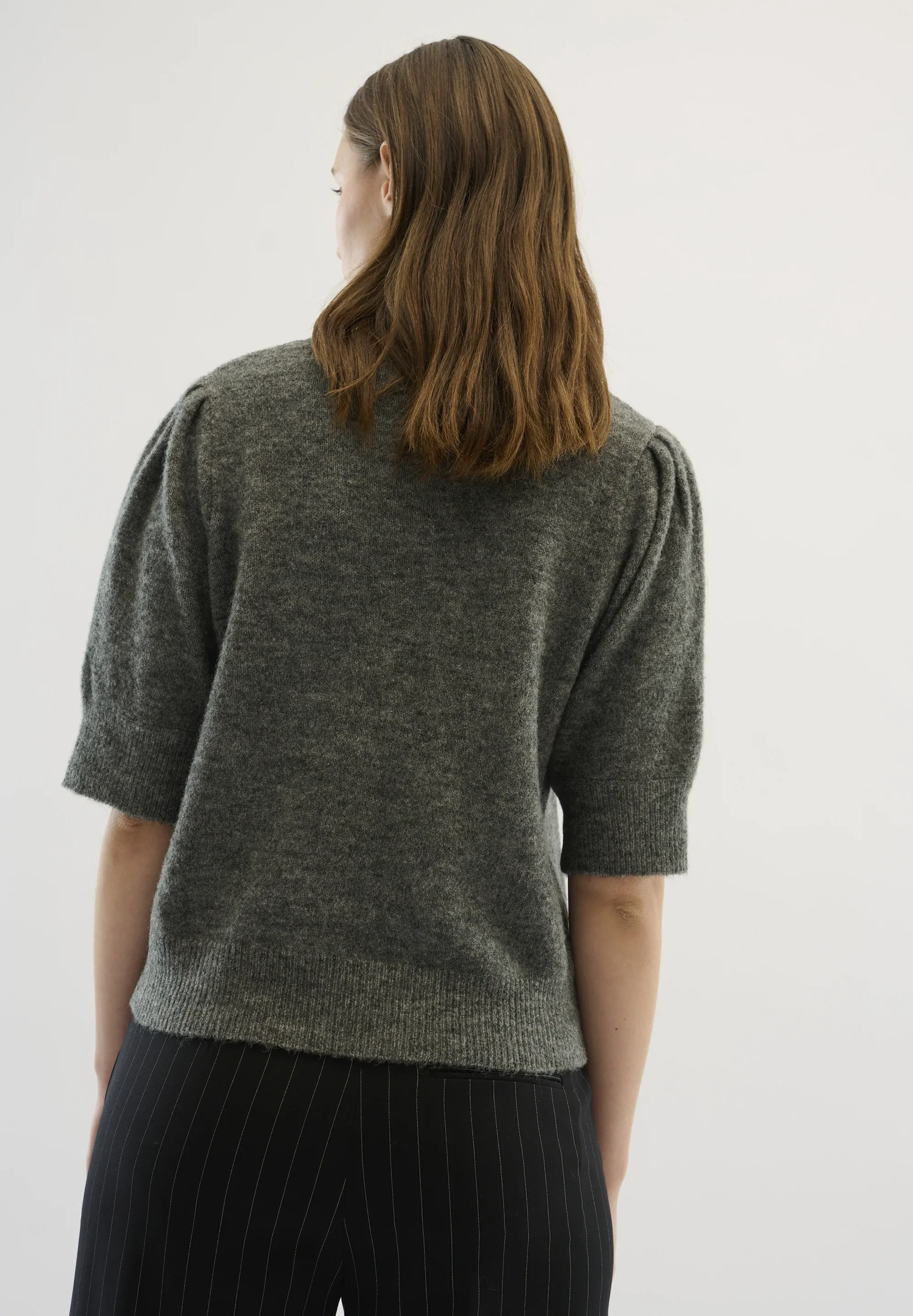 Karen by Simonsen KBNoabelle Plain Pullover Opal Gray Melange - Image 5