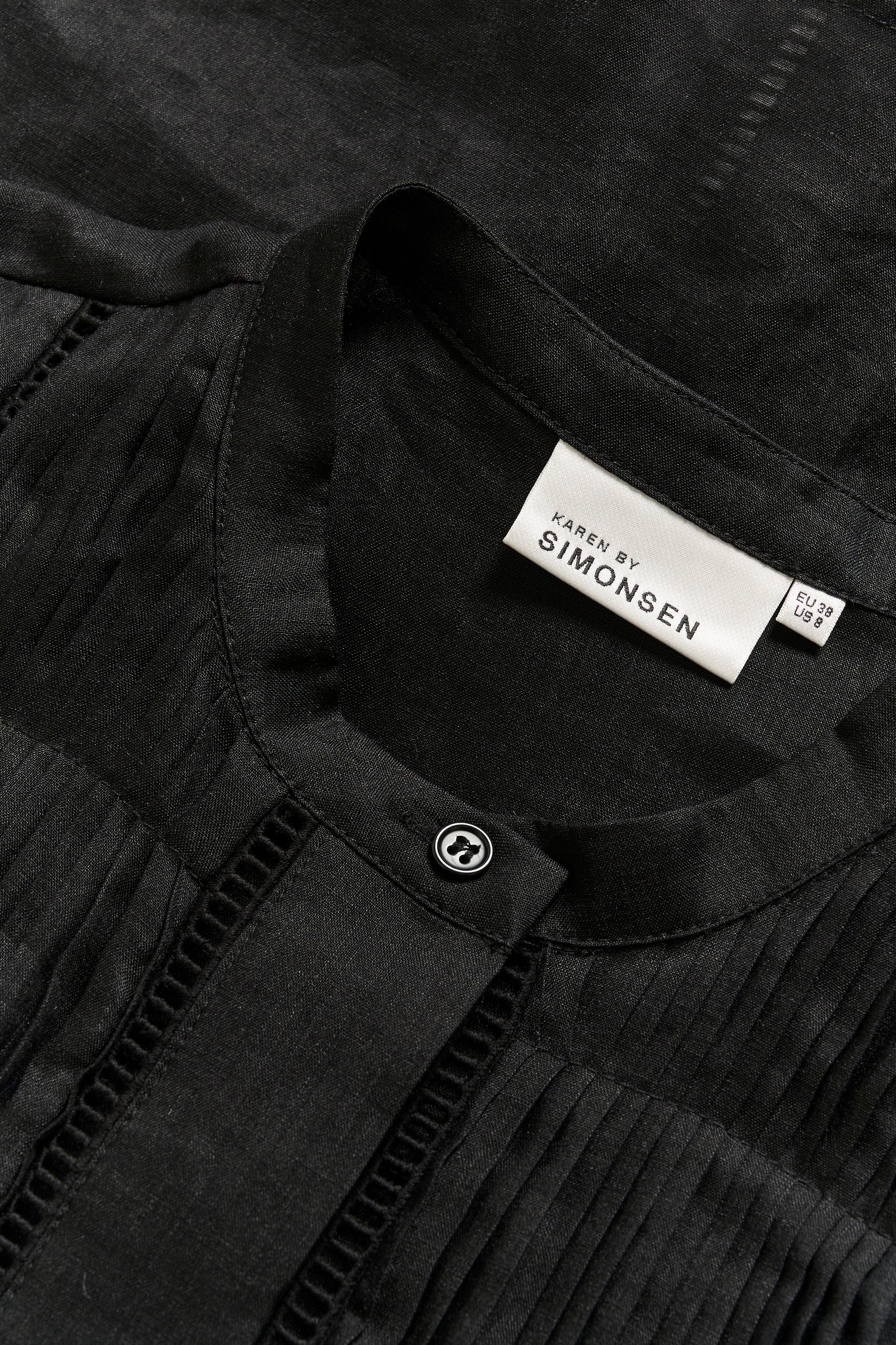 Karen by Simonsen KBOmmi Vilde Blouse Black - Image 4