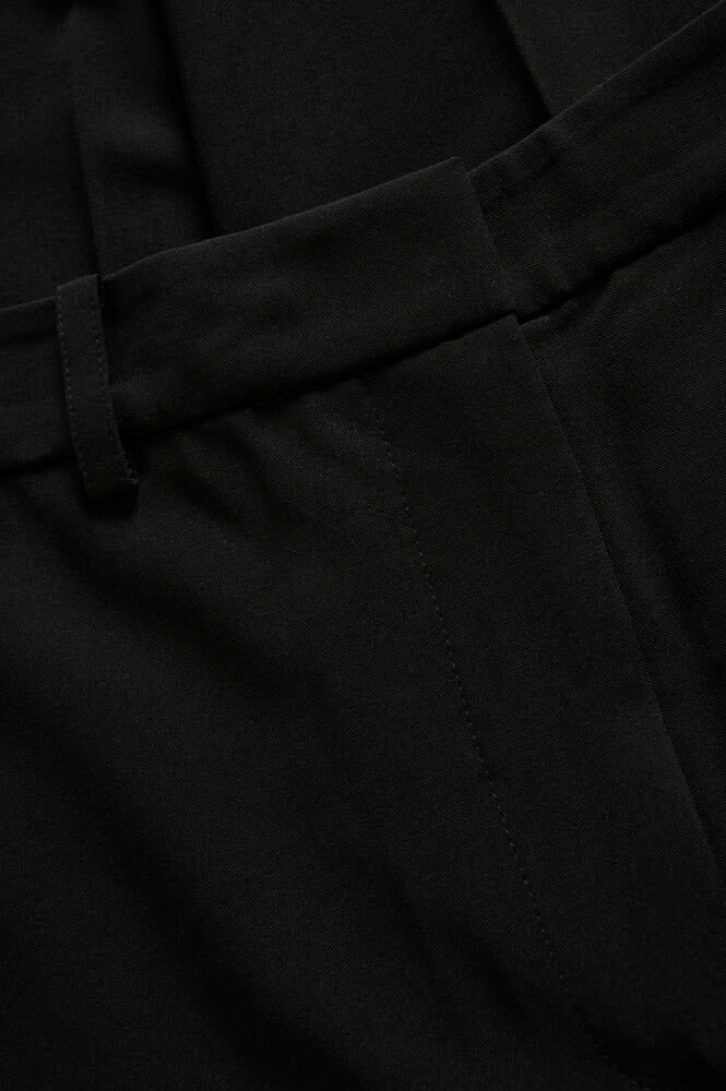 Karen by Simonsen KBRo Solid Milano Pants Carrot Meteorite (black) - Image 5