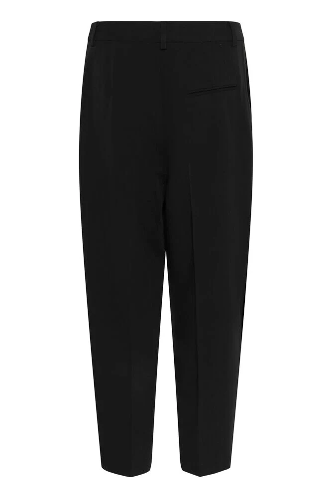 Karen by Simonsen KBRo Solid Milano Pants Carrot Meteorite (black) - Image 6