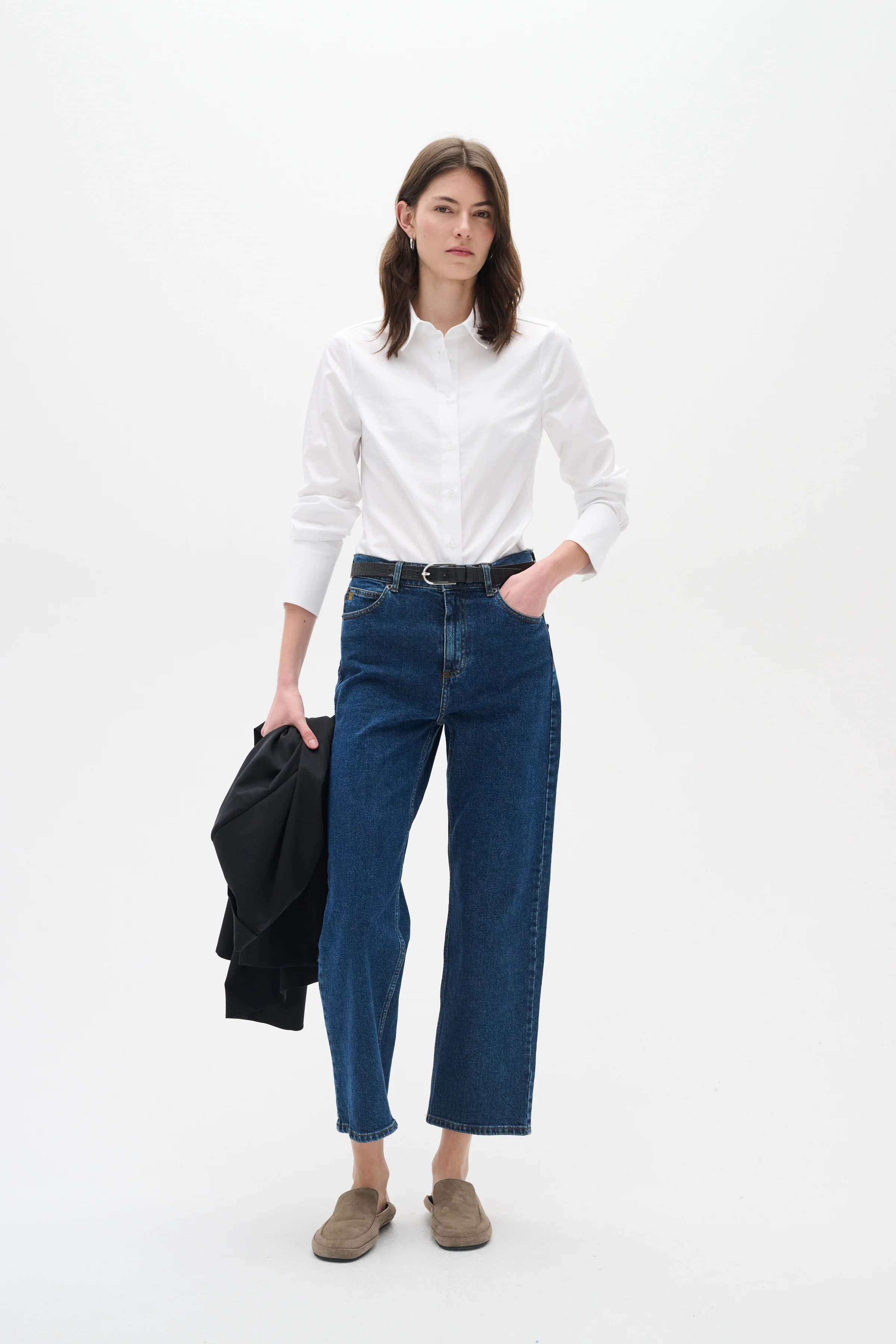 Inwear KatelinIW Janice Straight Jeans Blue Denim - Image 5