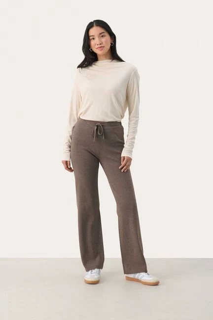 Part Two KatriPW Pants Mink Melange - Image 2