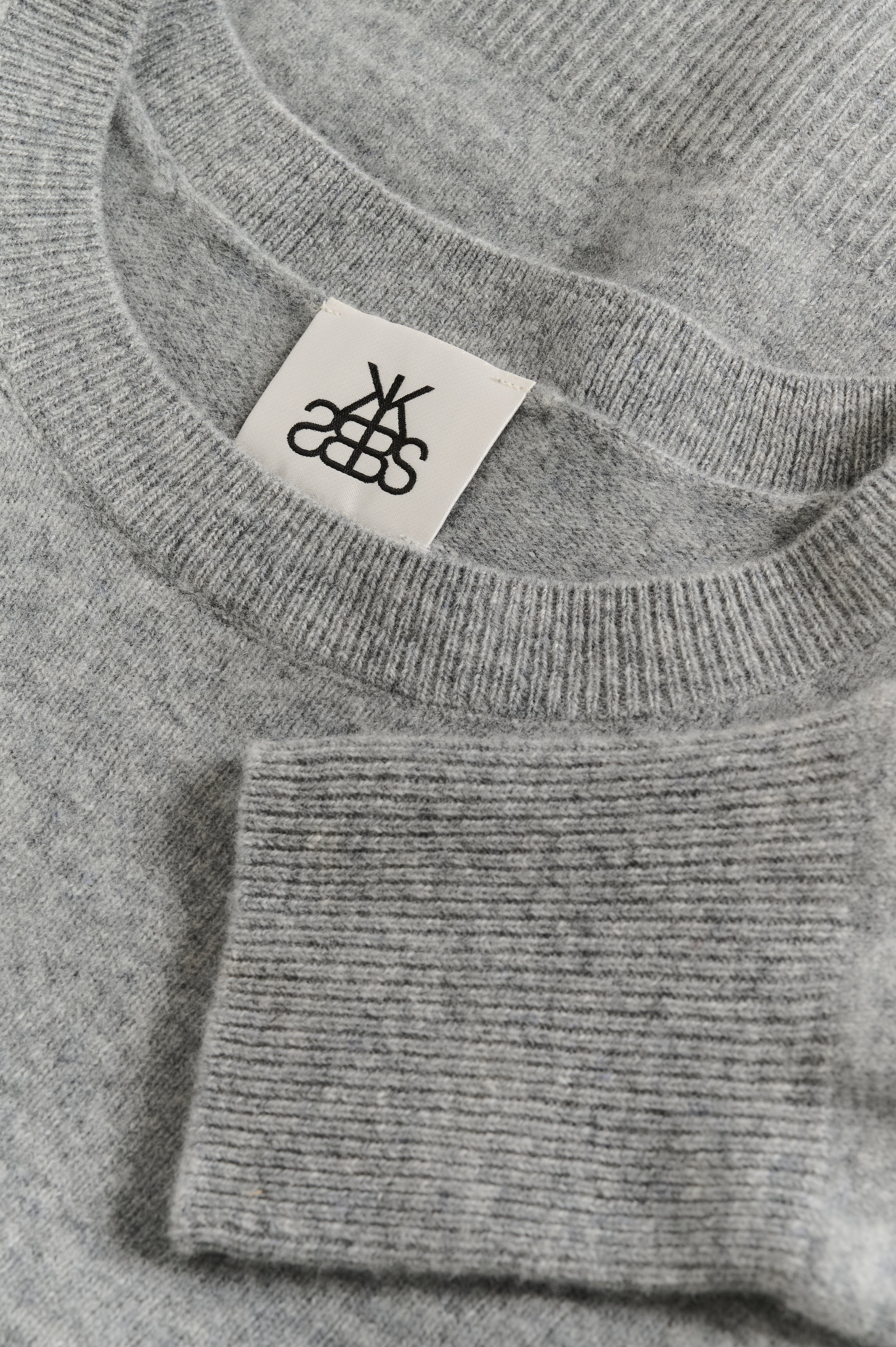 Karen by Simonsen KBAnemone O'Neck Medium Grey Melange - Image 3