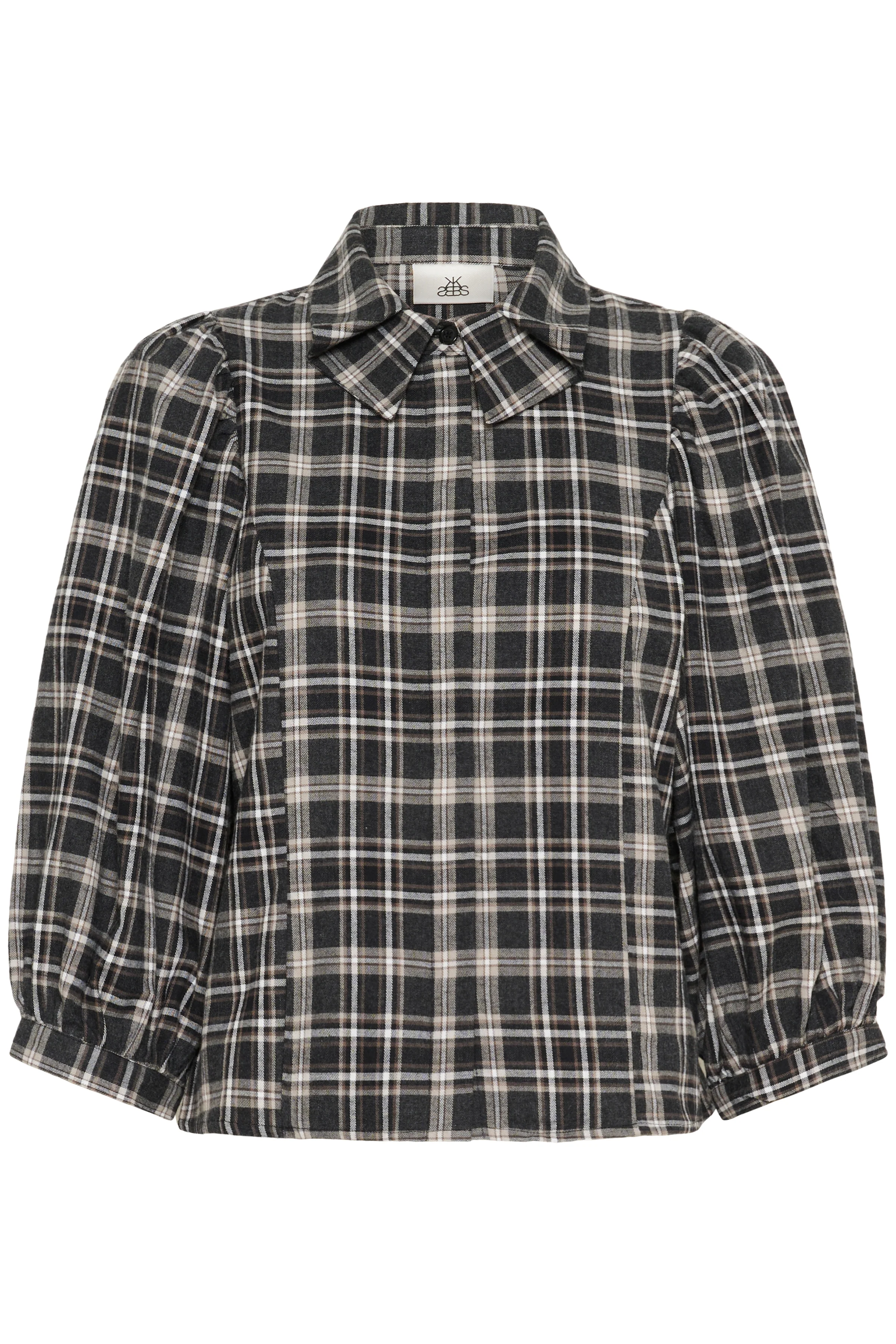 Karen by Simonsen KBBelis Frosty Blouse Thunderstorm Check - Image 2