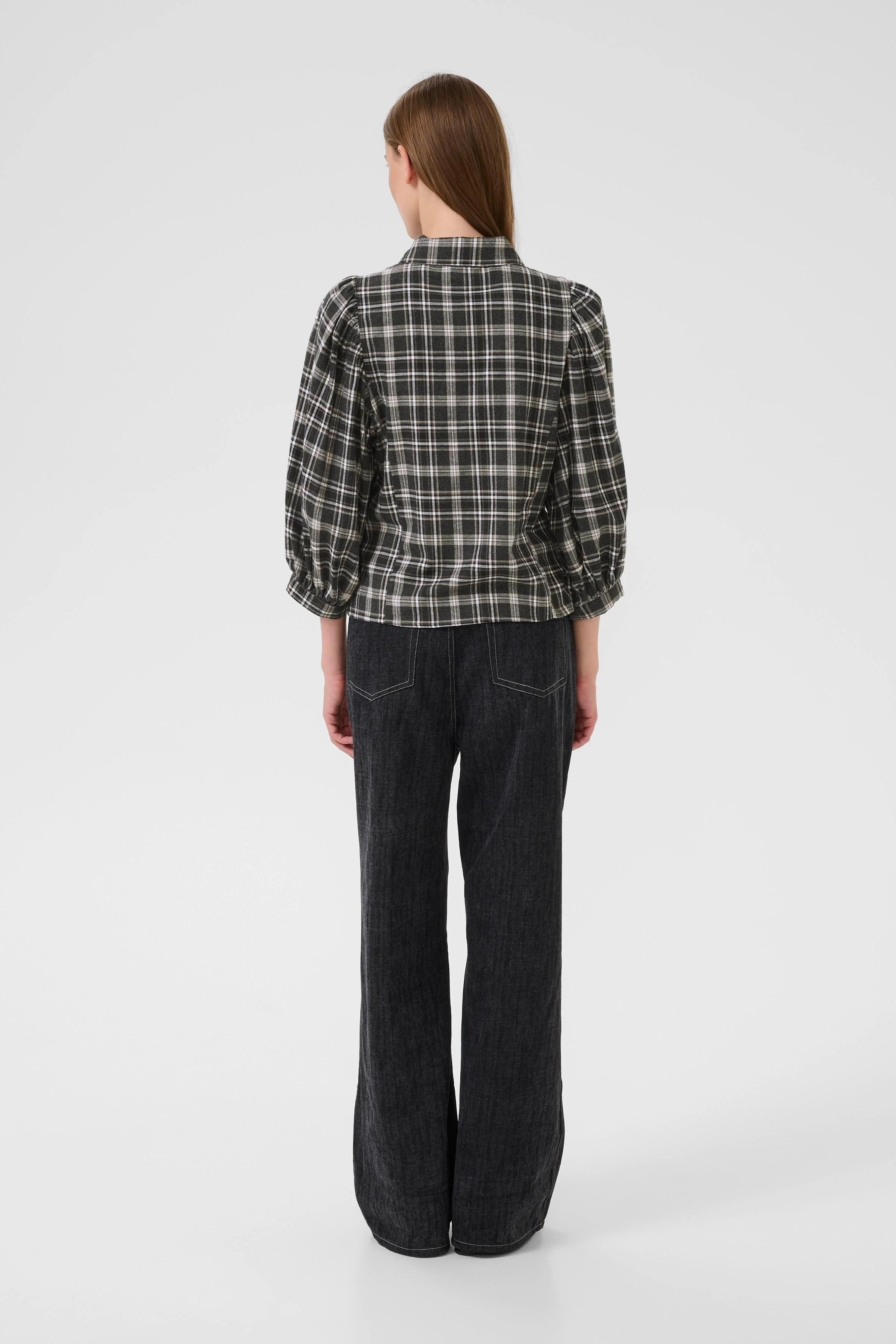 Karen by Simonsen KBBelis Frosty Blouse Thunderstorm Check - Image 6