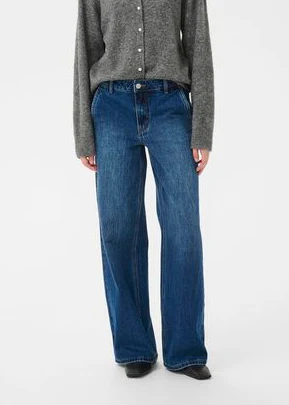 Karen by Simonsen KBBonnie Jeans Dark Blue Denim - Image 5