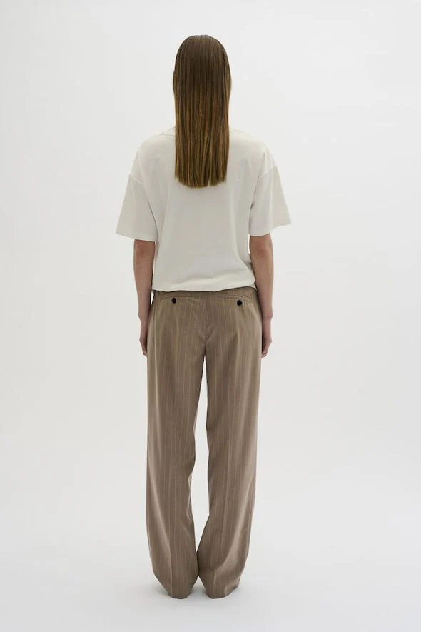 Karen by Simonsen KBMilano Stripe Pants Walnut - Image 3