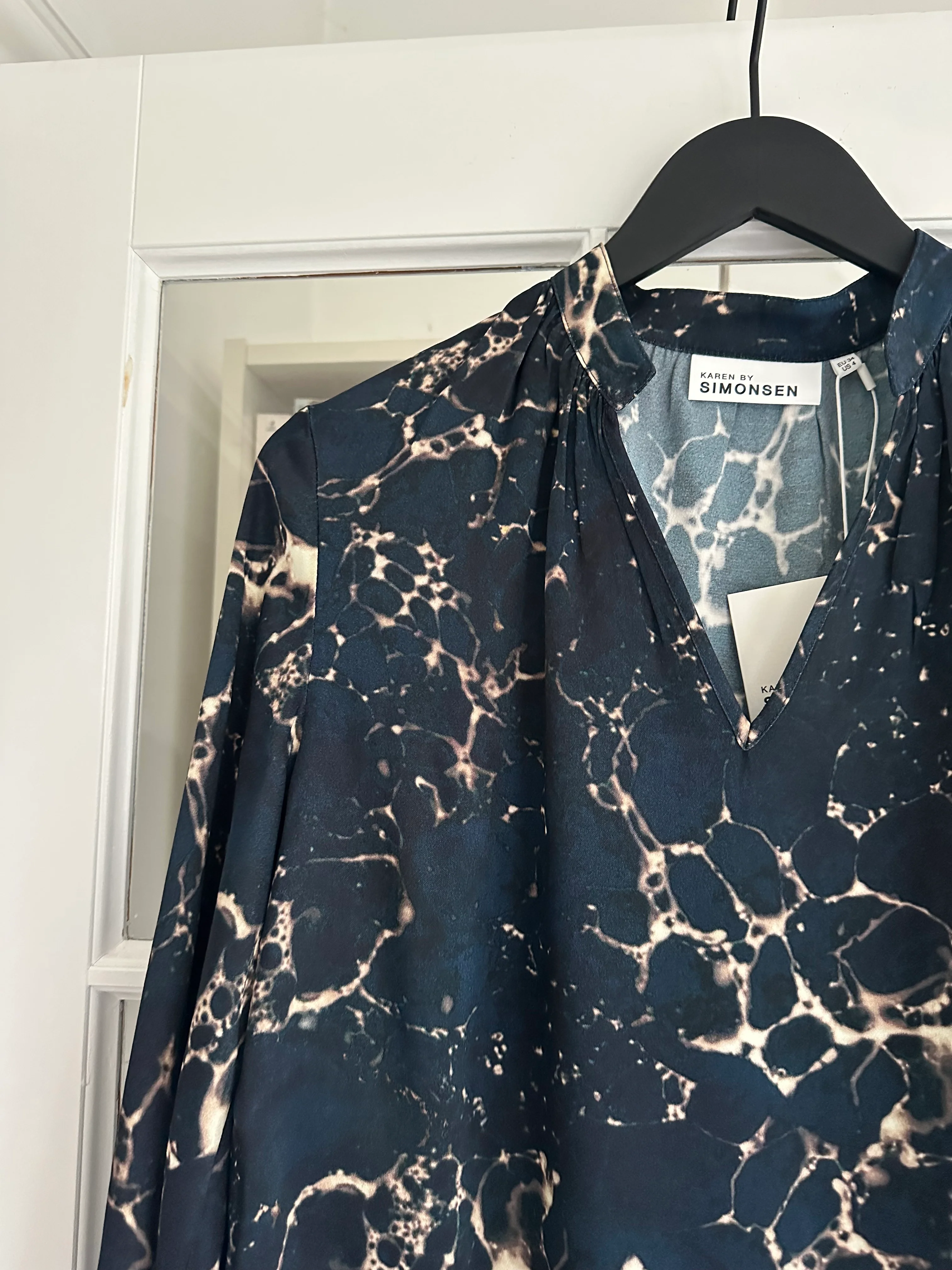 Karen By Simonsen Ronja Blouse Total Eclipse - Image 4