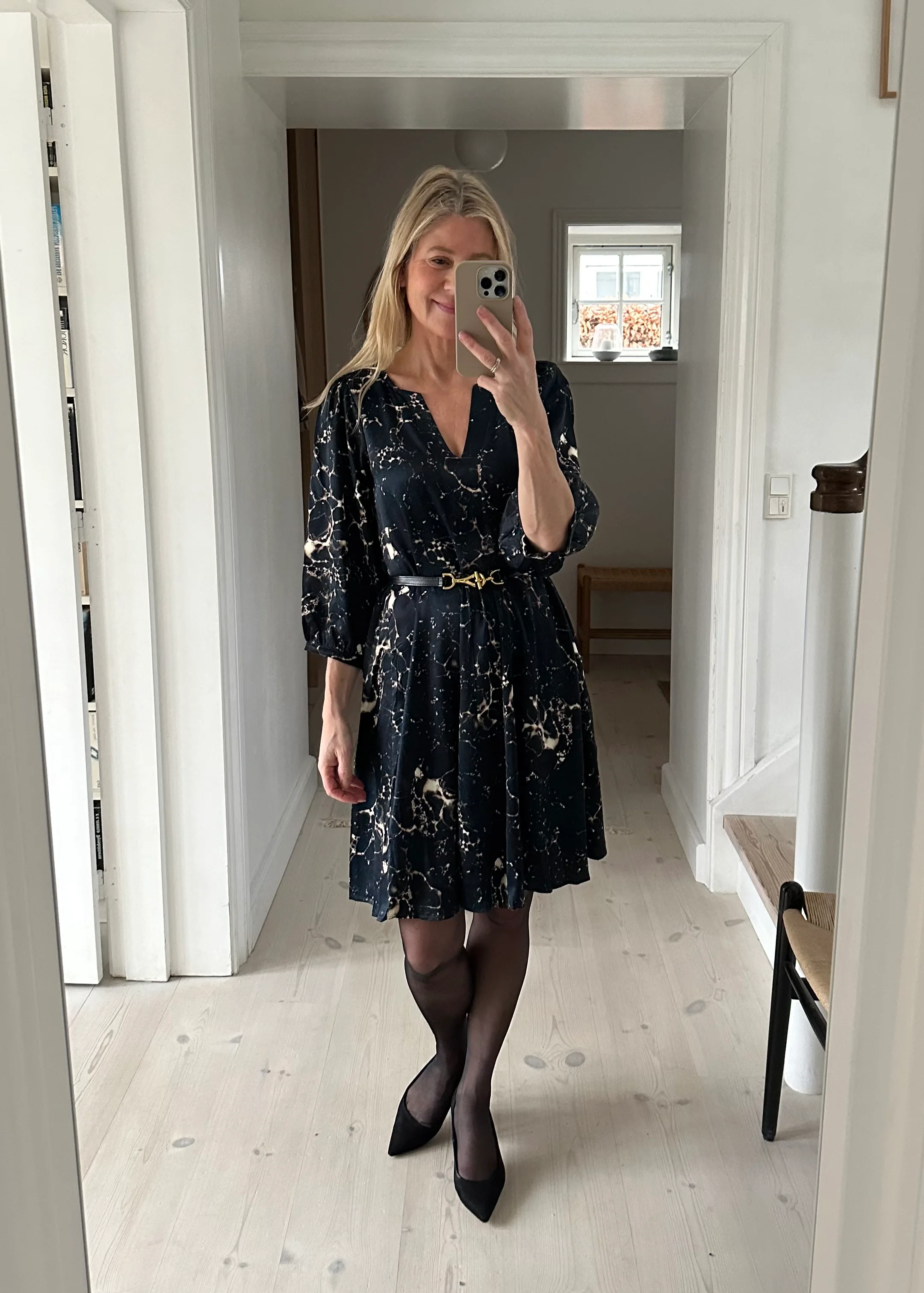 Karen By Simonsen Ronja Indie Dress Total Eclipse - Image 3