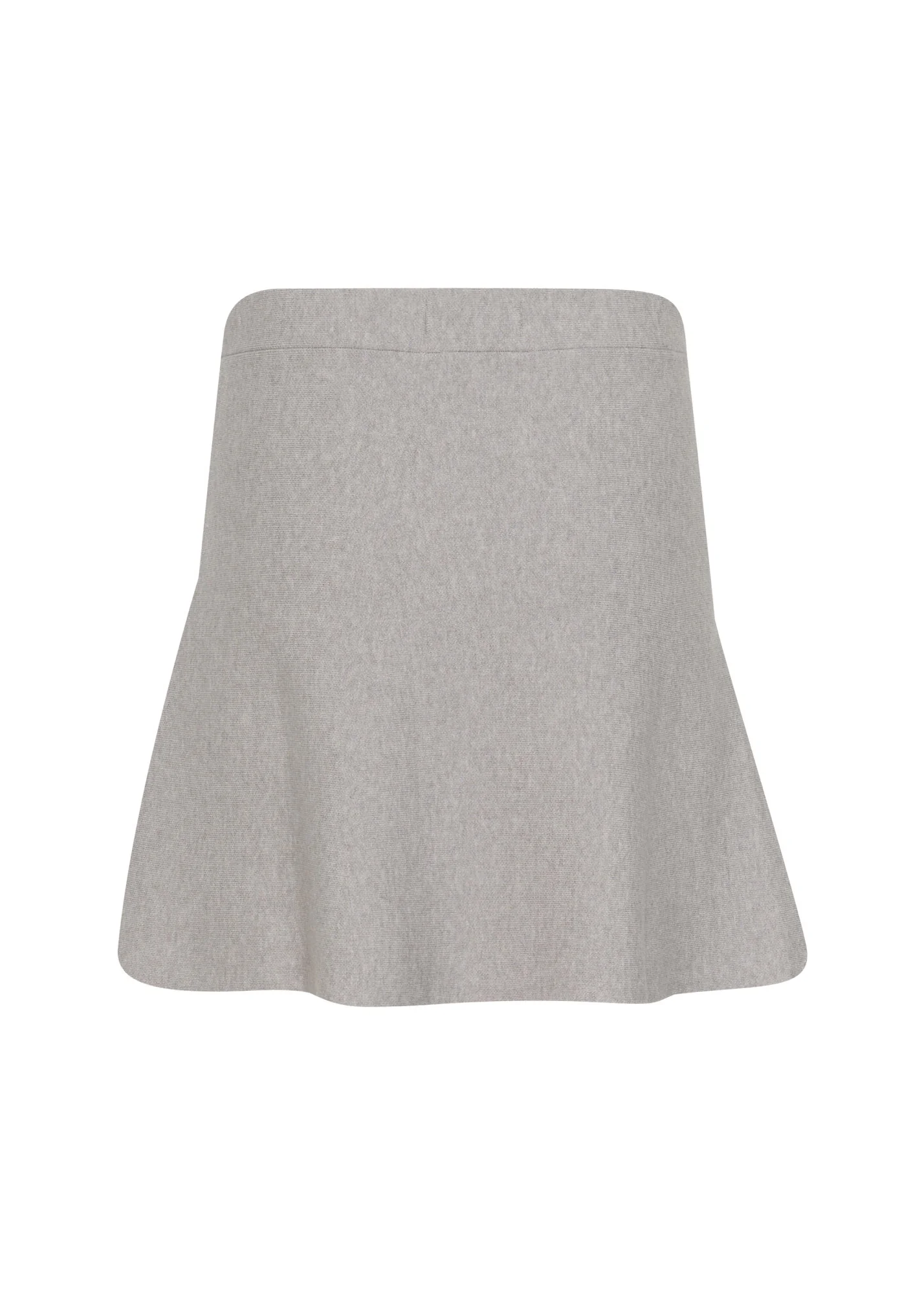 Karen by Simonsen Tia Doddie Knit Skirt Flint Gray Melange - Image 3