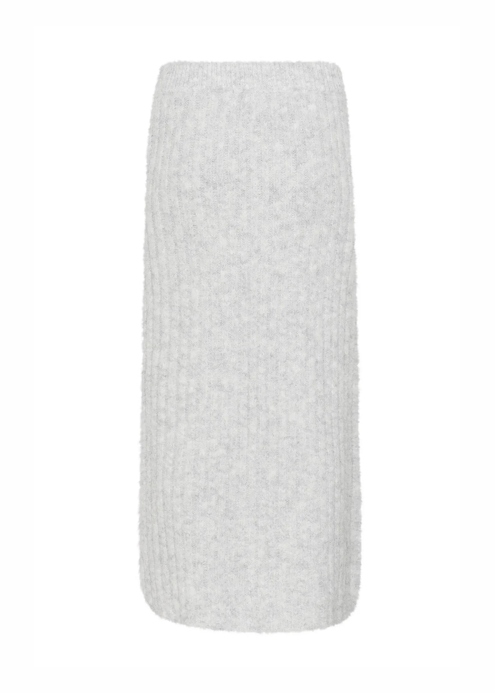 Karen by Simonsen Tiffanie Knit Skirt Opal Gray Melange - Image 3