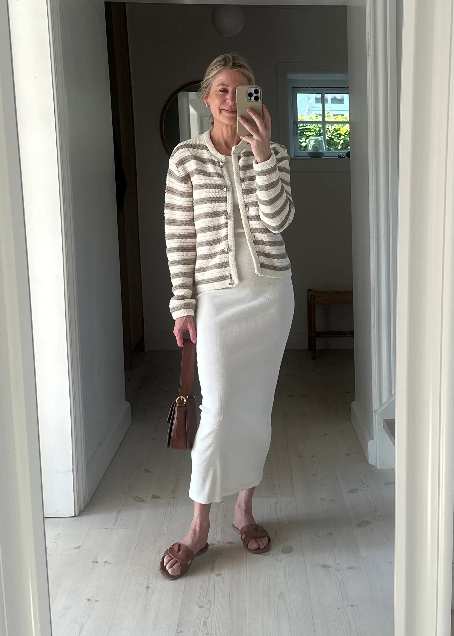 Karen By Simonsen KBUne Cardigan Simply Taupe - Image 2