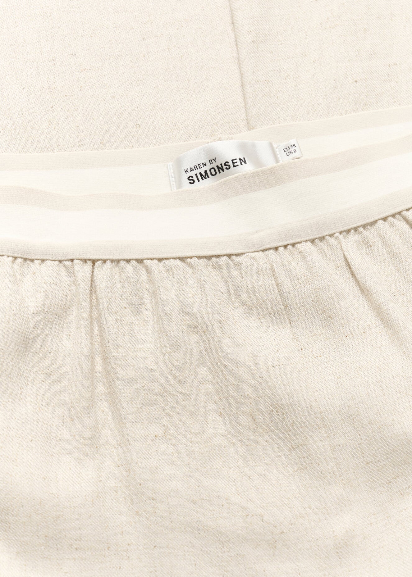 Karen By Simonsen KBVala Pants Natural Melange - Image 7