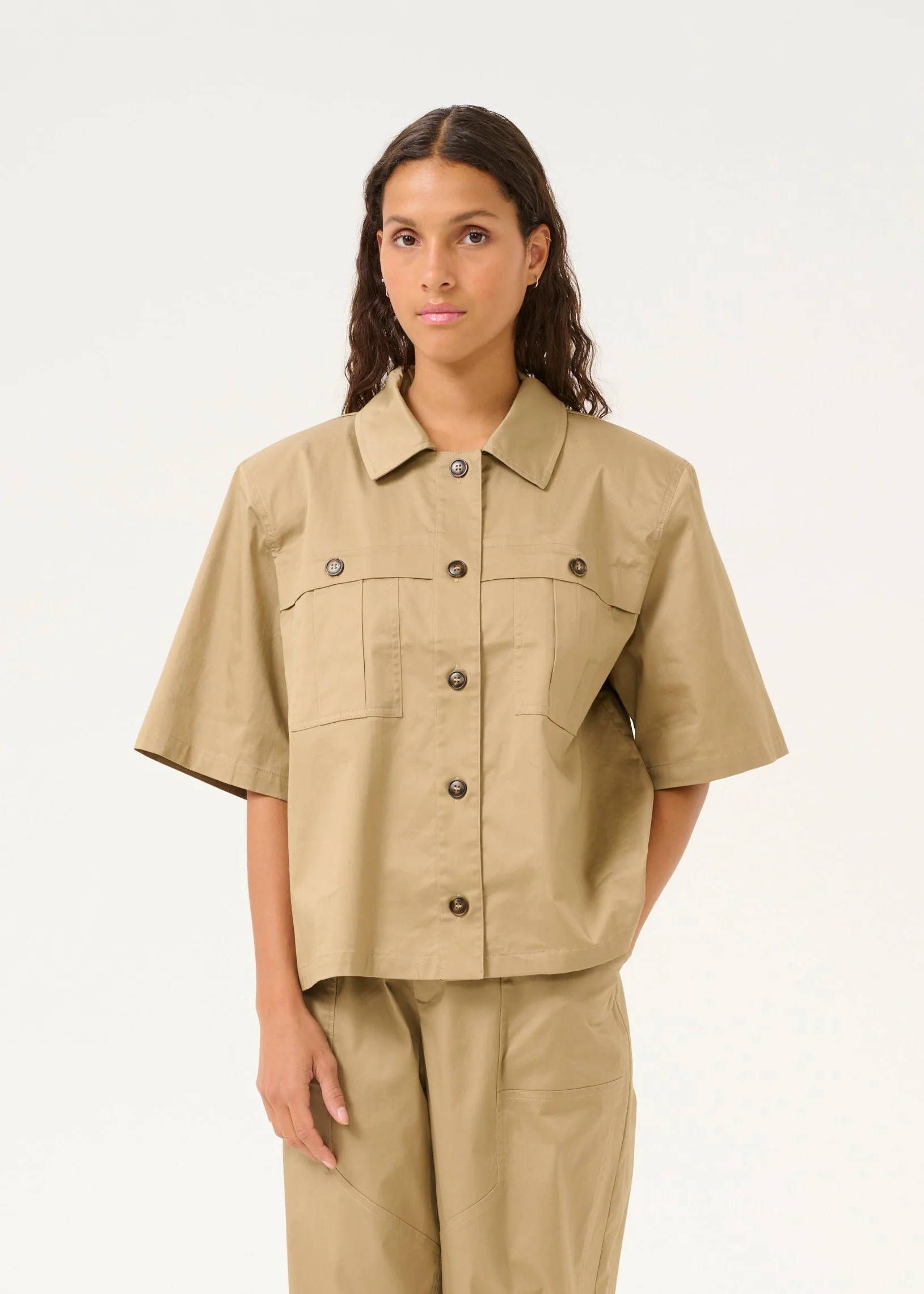 Karen By Simonsen KBVilma Shirt Chinchilla - Image 2