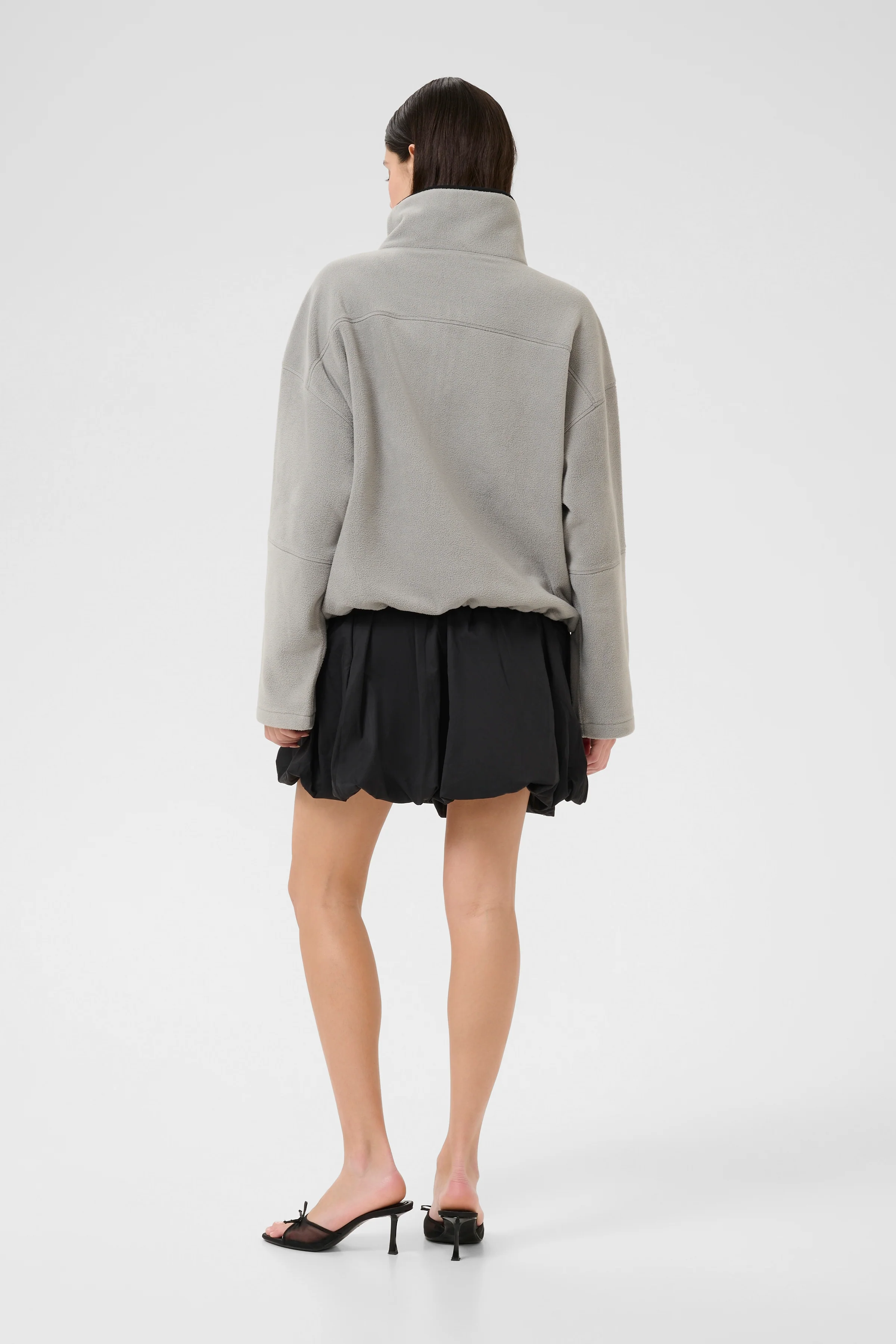 Karen by Simonsen KBWenna Fleece Pullover Flint Gray - Image 12