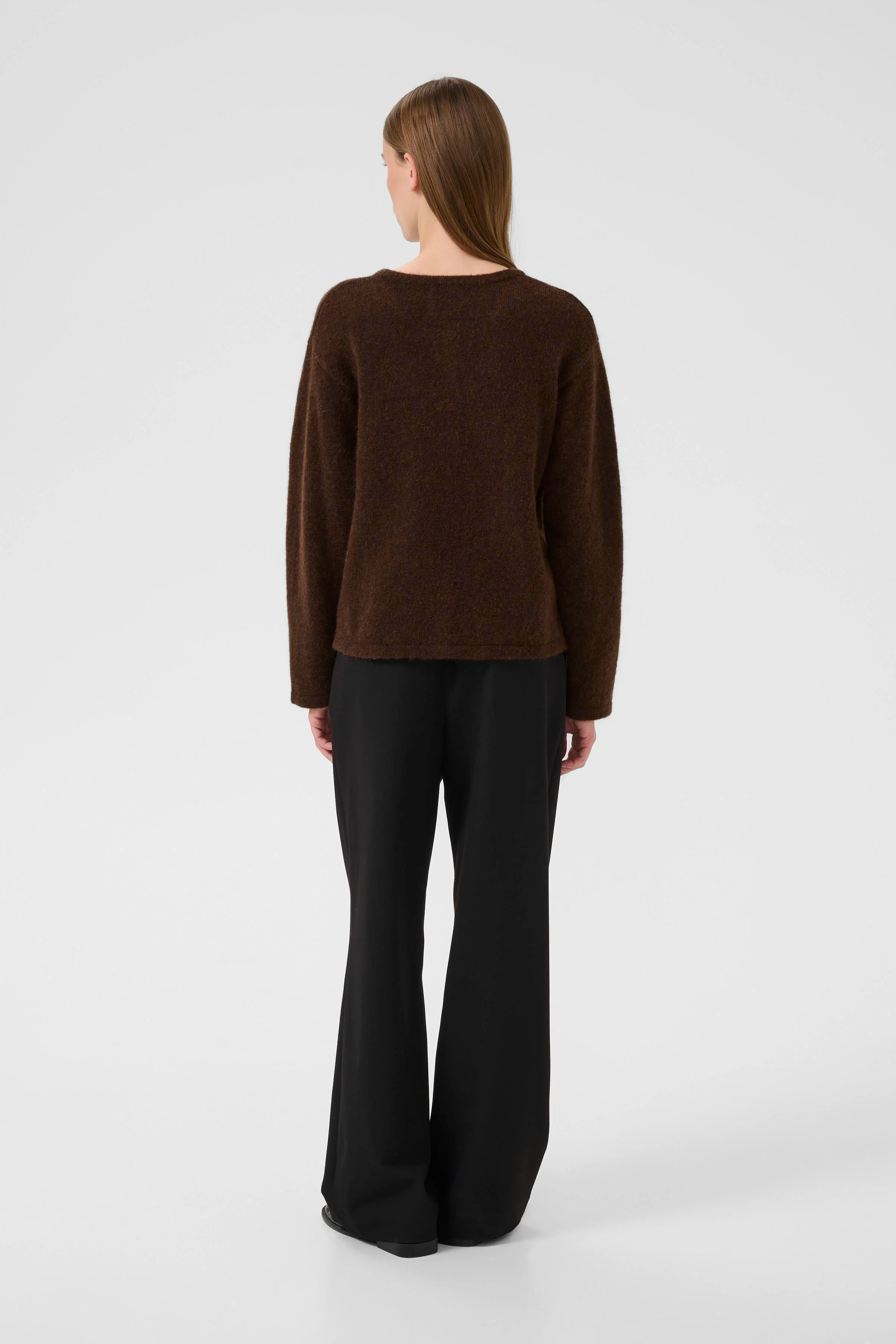 Karen by Simonsen KBZelda Round neck Cardigan Bracken - Image 5