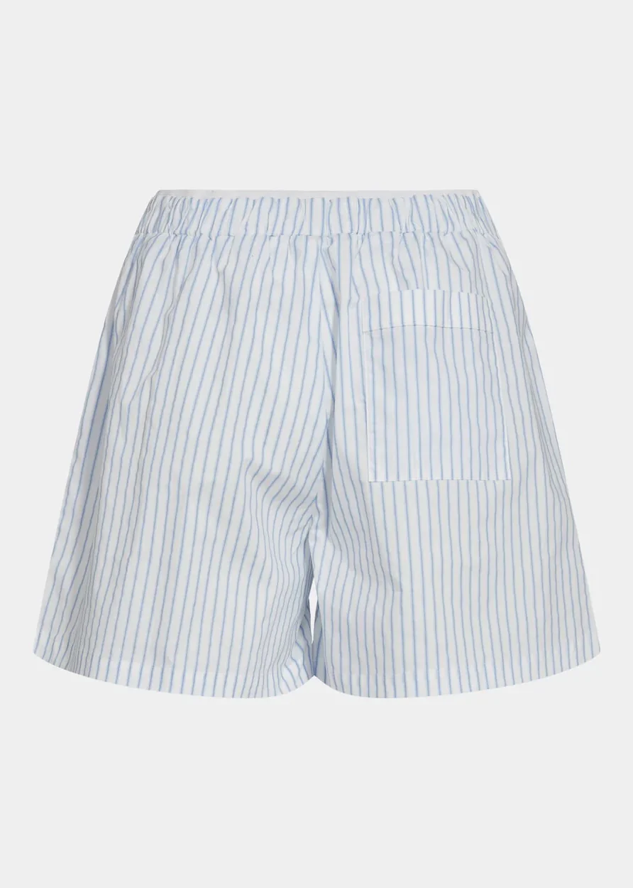 Sofie Schnoor Kicki Shorts Light Blue striped s242206 - Image 4
