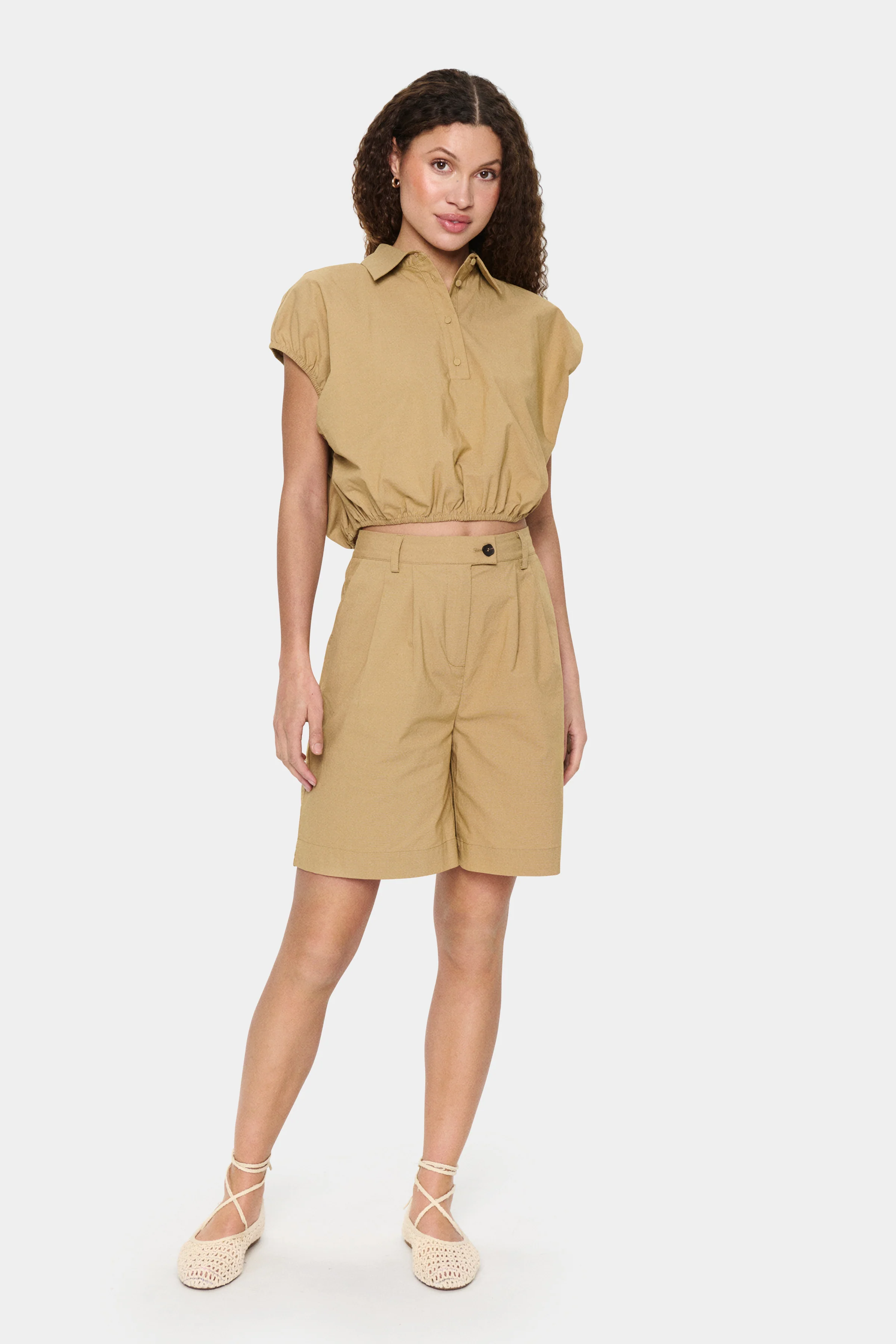 Saint Tropez KinsleySZ Short kelp sand - Image 4