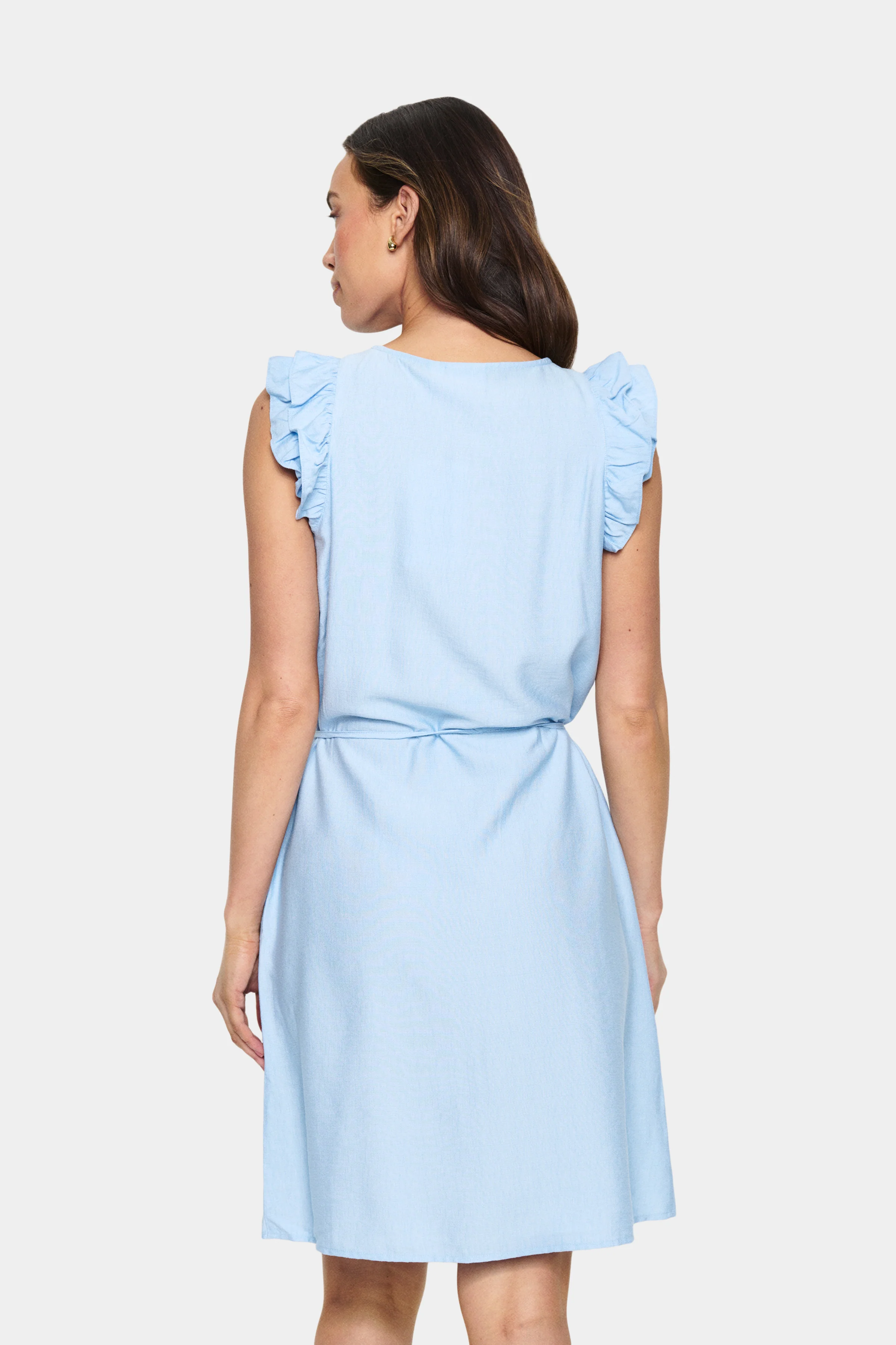 Saint Tropez KlaudiaSZ Dress Chambray Blue - Image 5